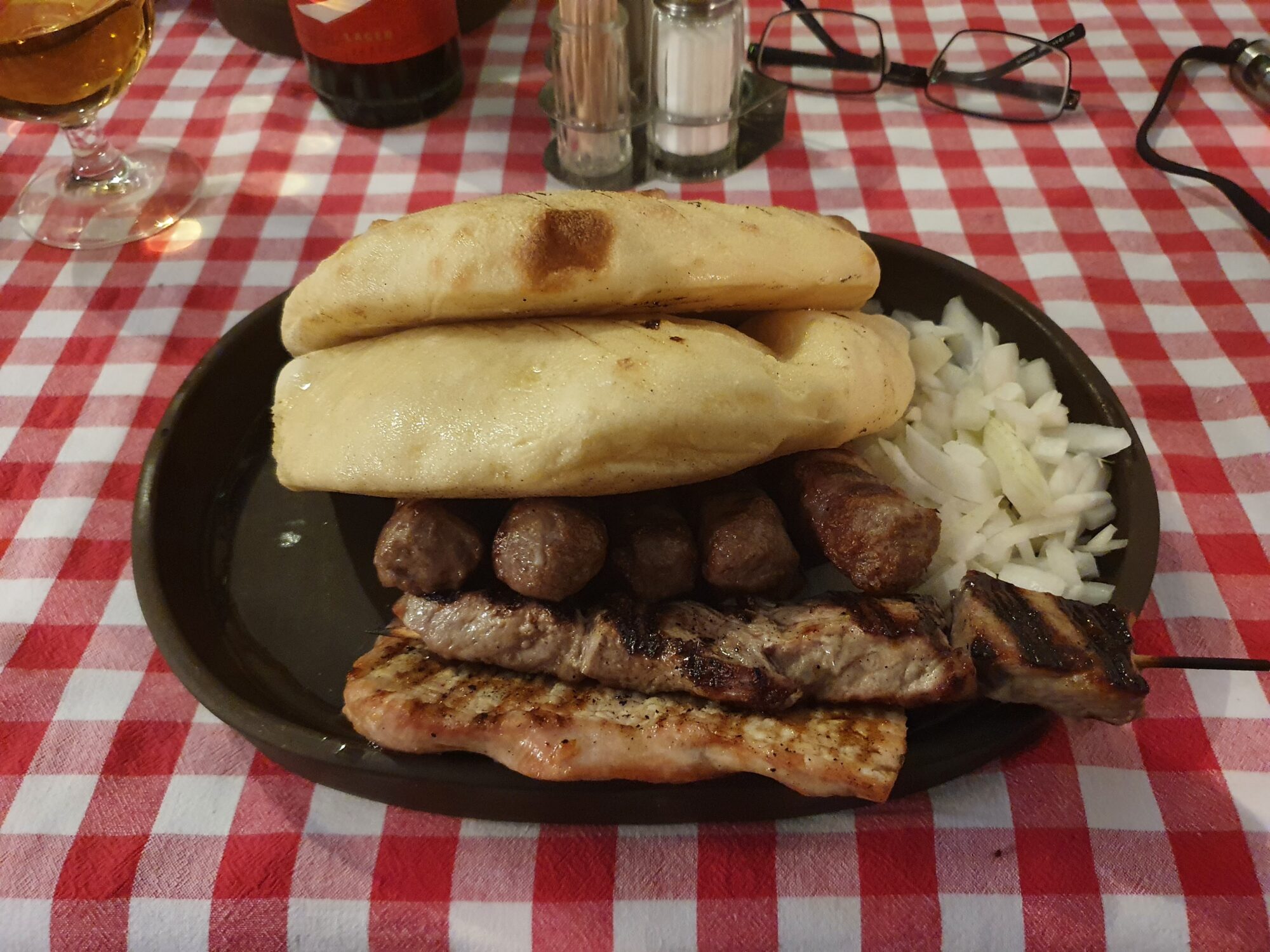Slovenian mixed grill