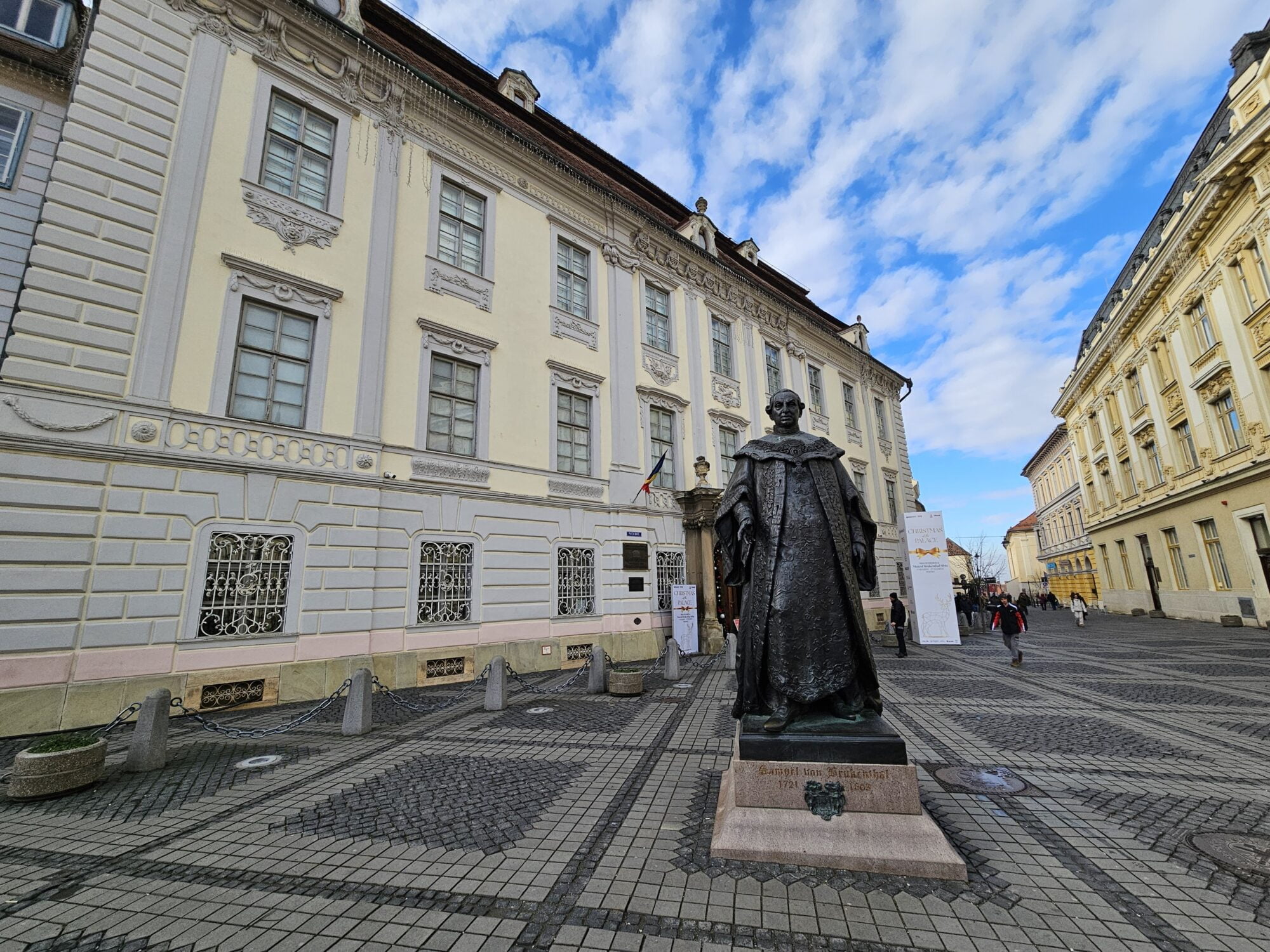 Statue of Baron Samuel Von Brukenthal