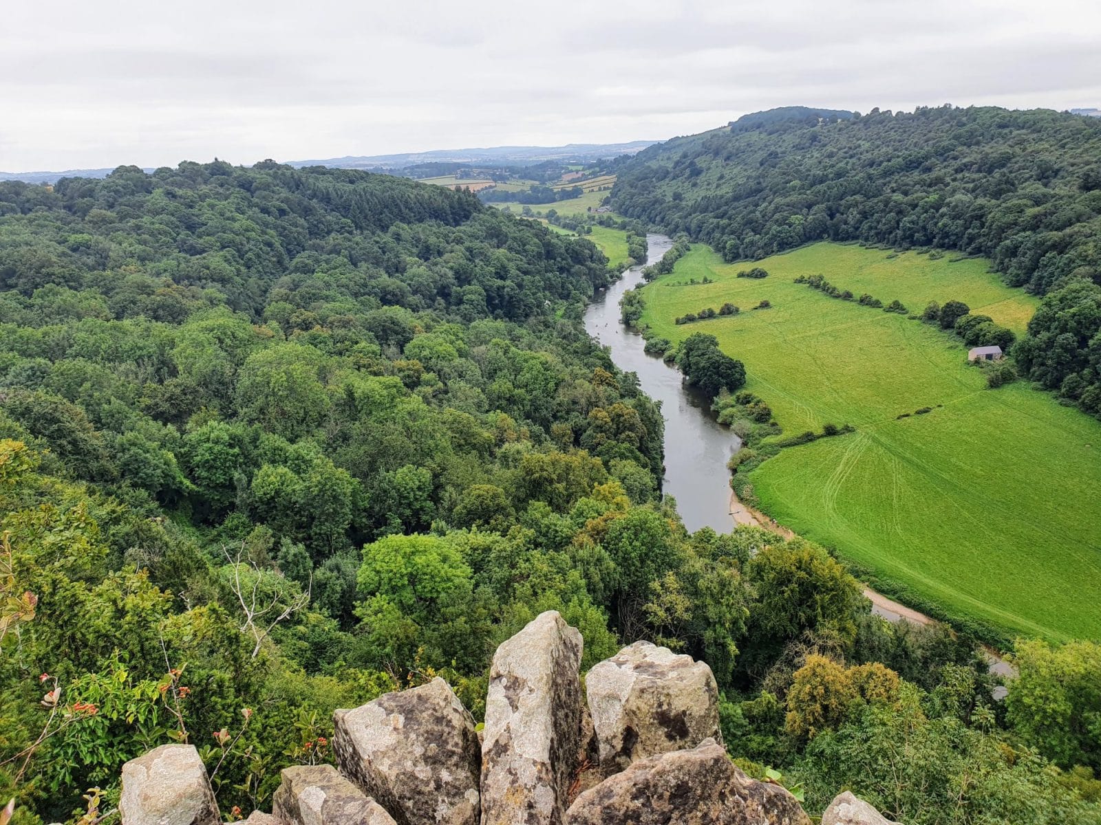 View of river from Symonds Yat Rock