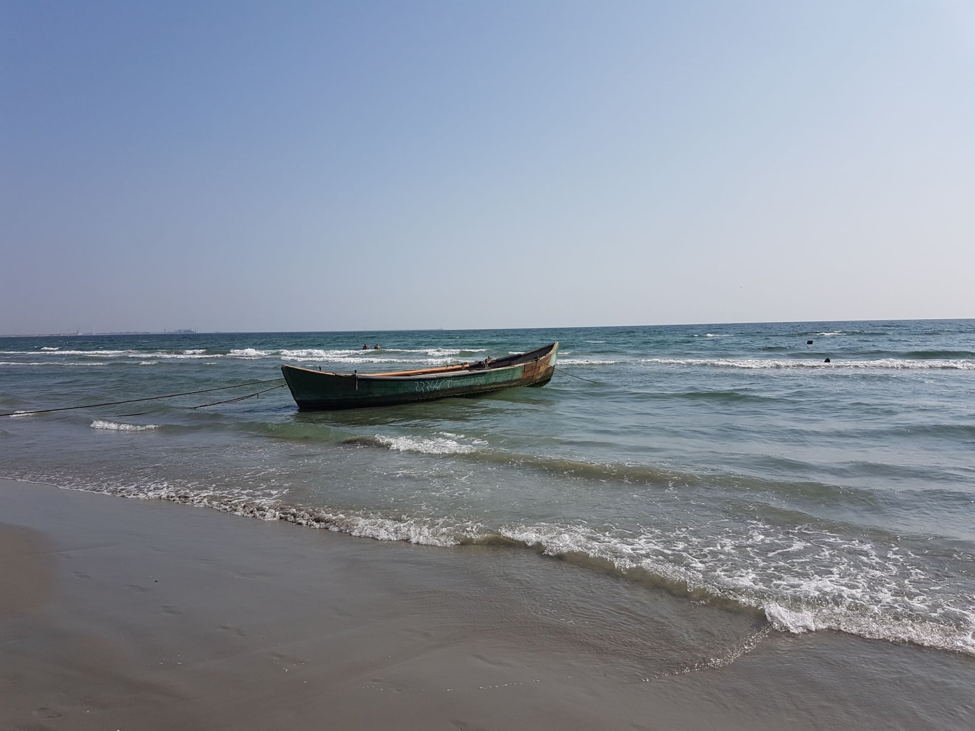 Boats Mamaia Beach