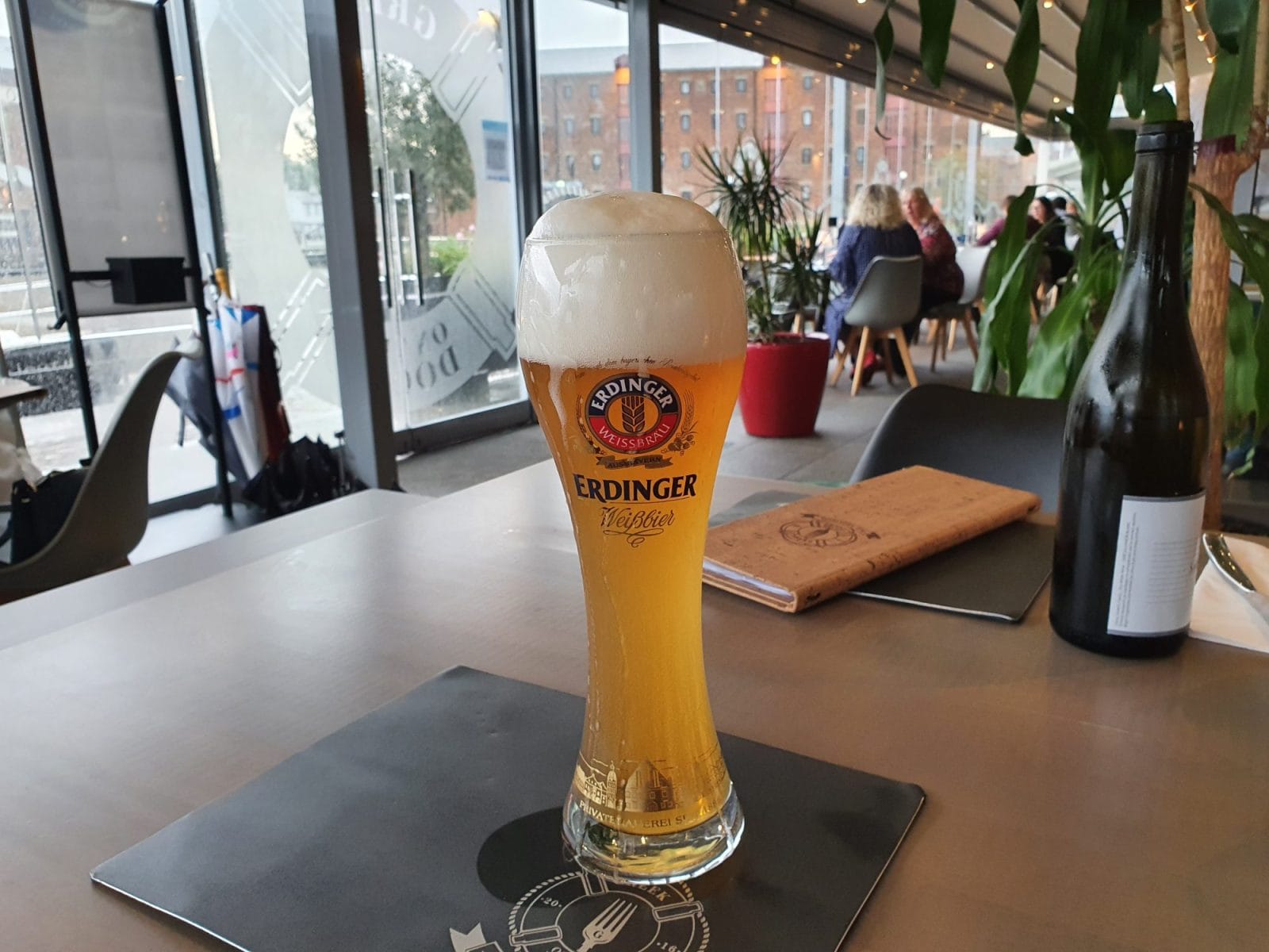 Erdinger Greek on the Docks