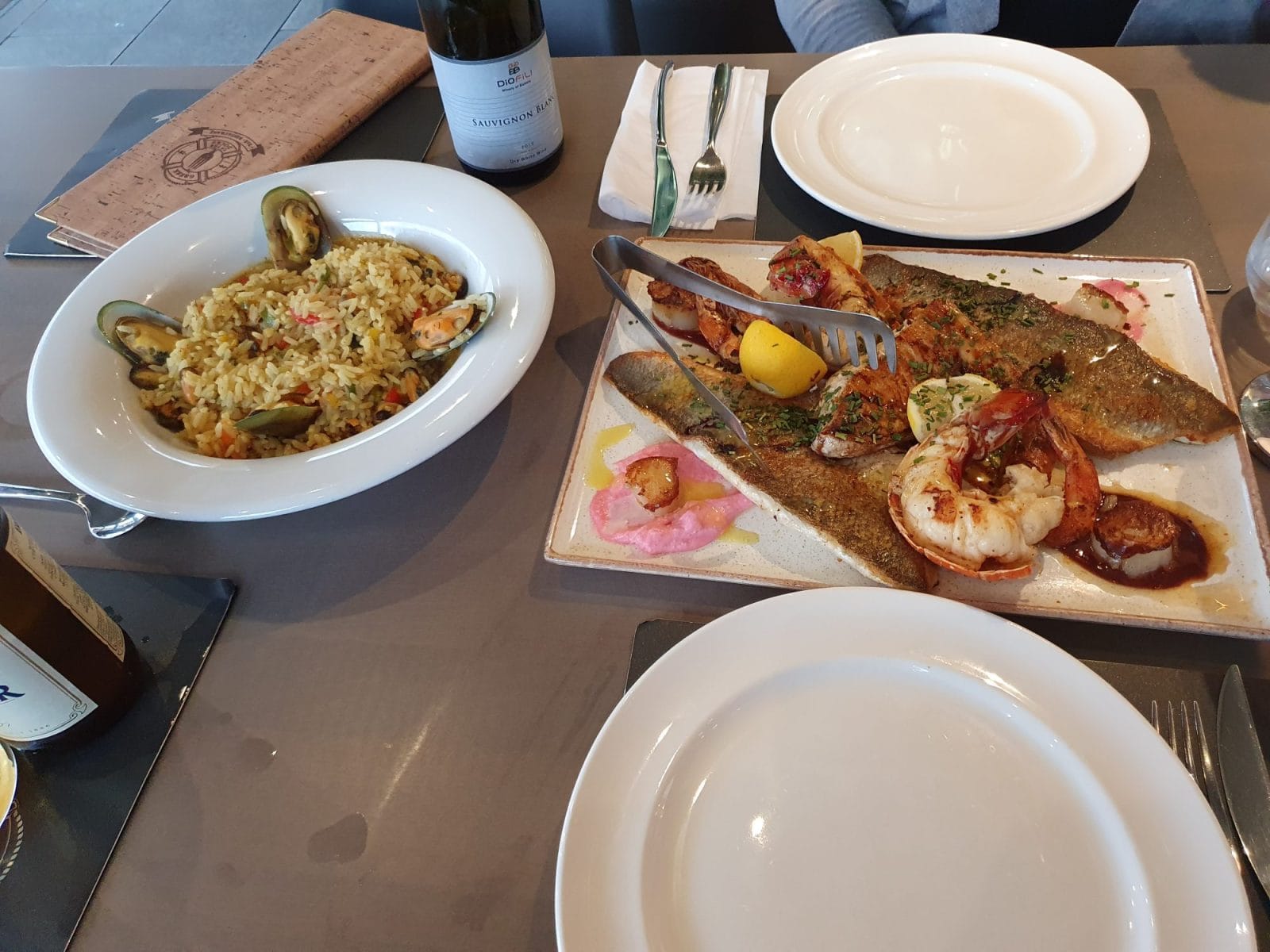 Greek Seafood Platter