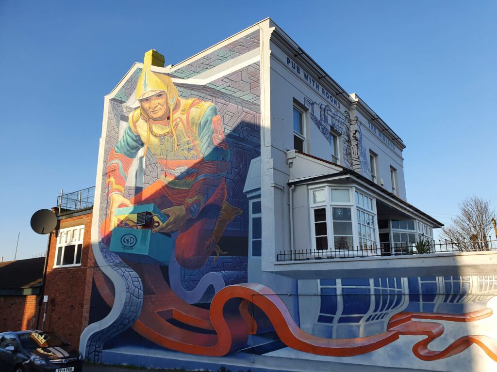 Street Art Train Station