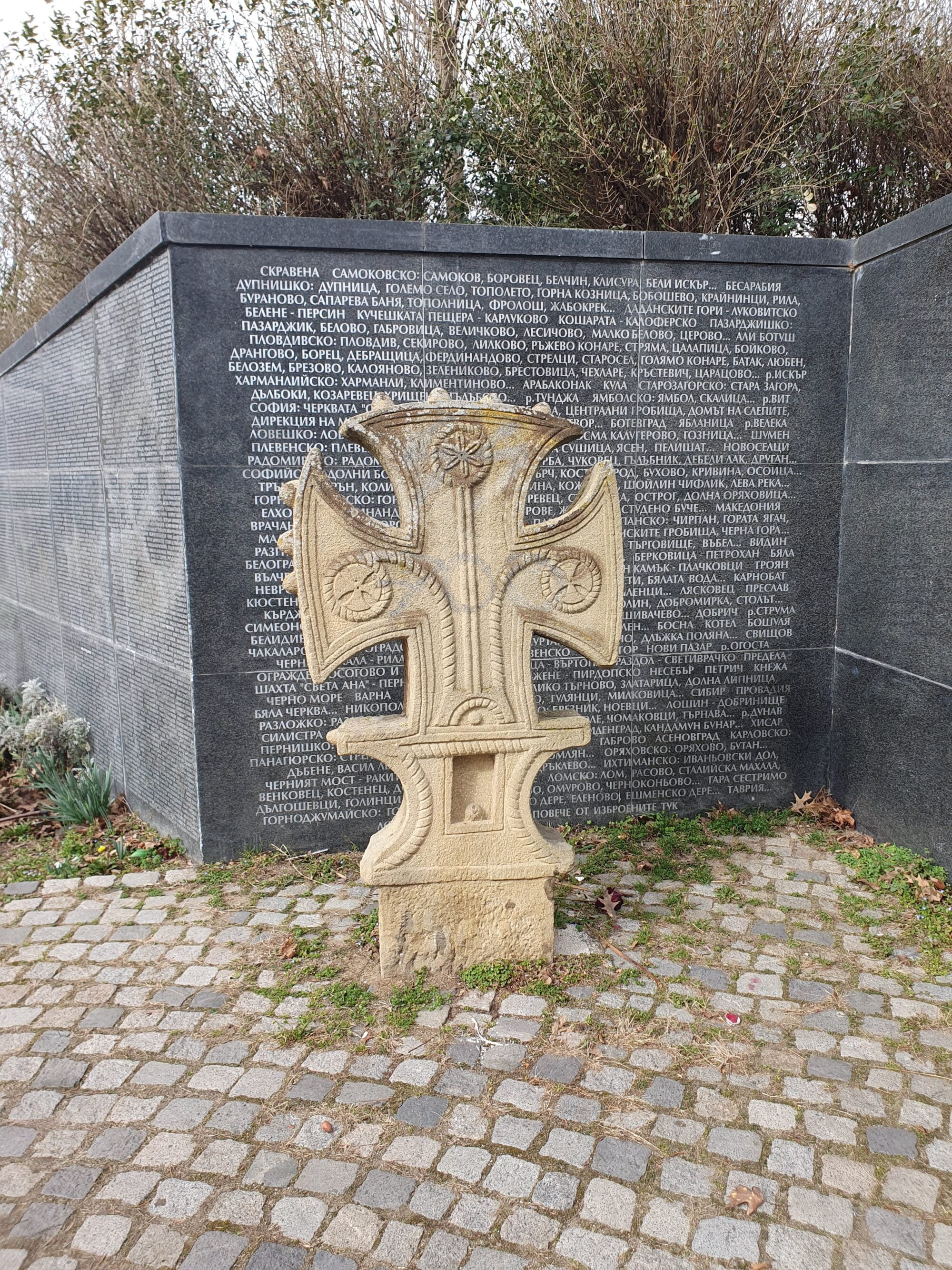 Temple of Bulgarian Martyrs Wall