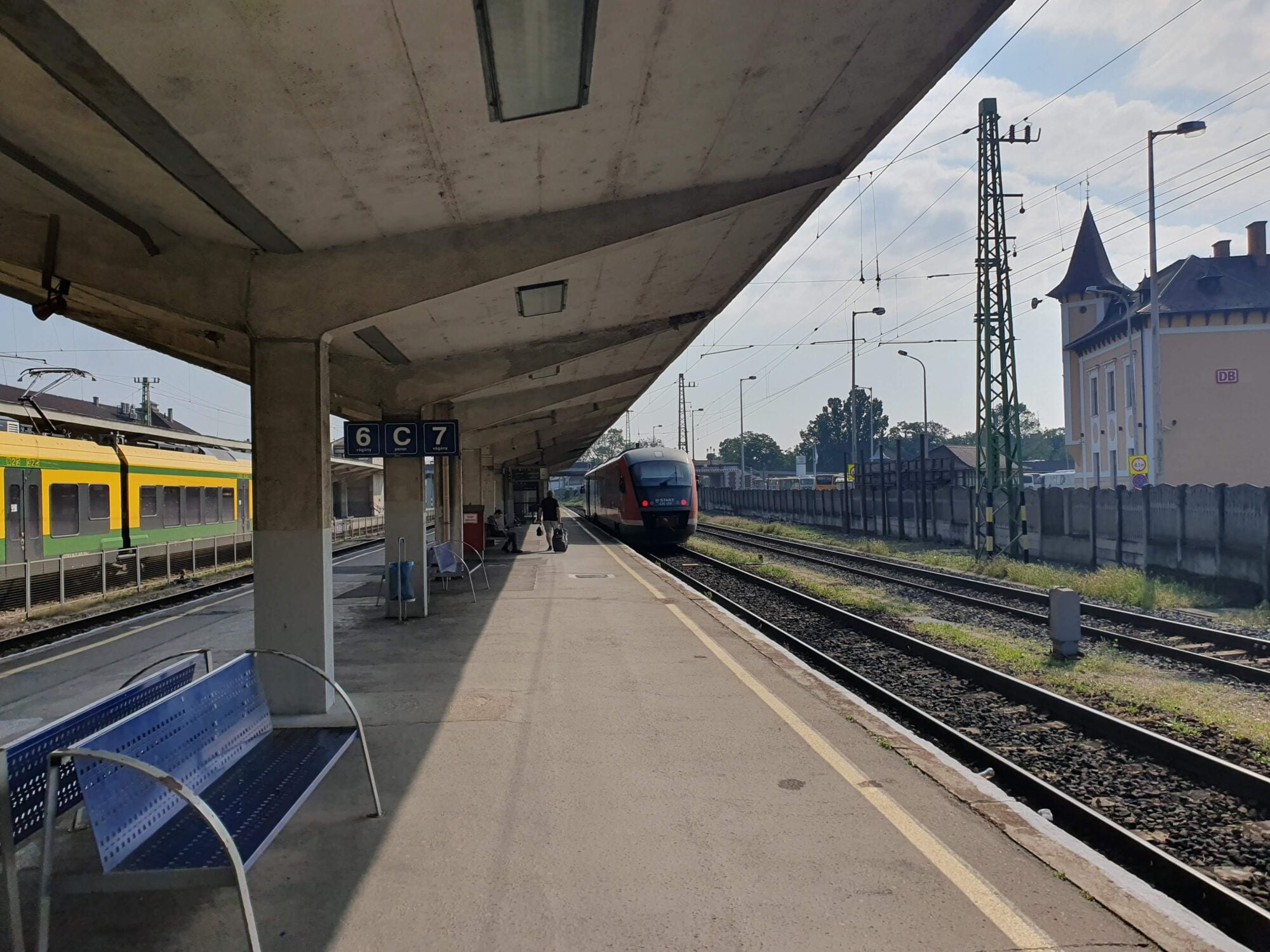 Train Győr to Slovenia