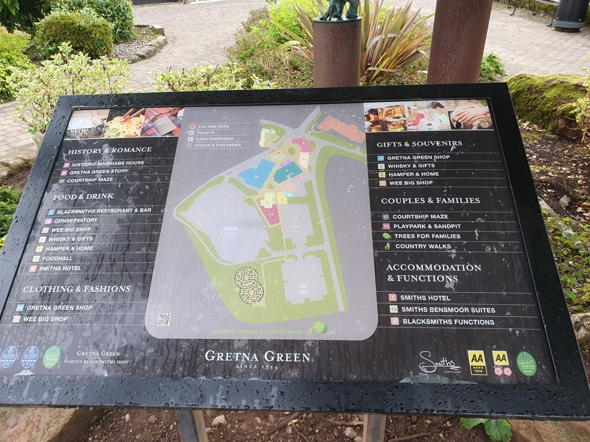 Gretna Green Map