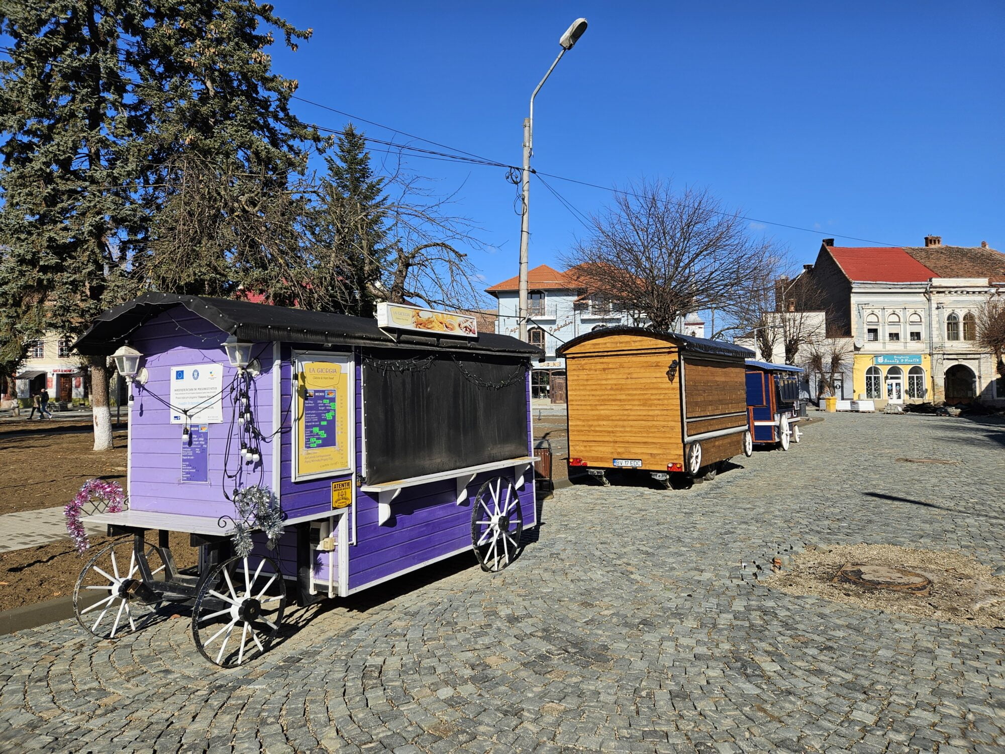 Piața Republicii Food Stalls