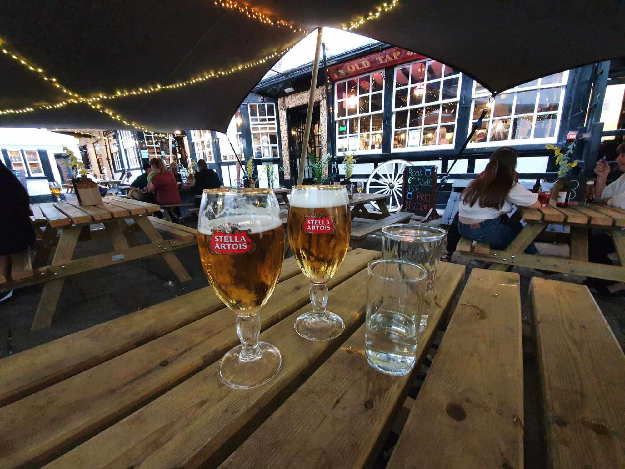 The New Inn Courtyard