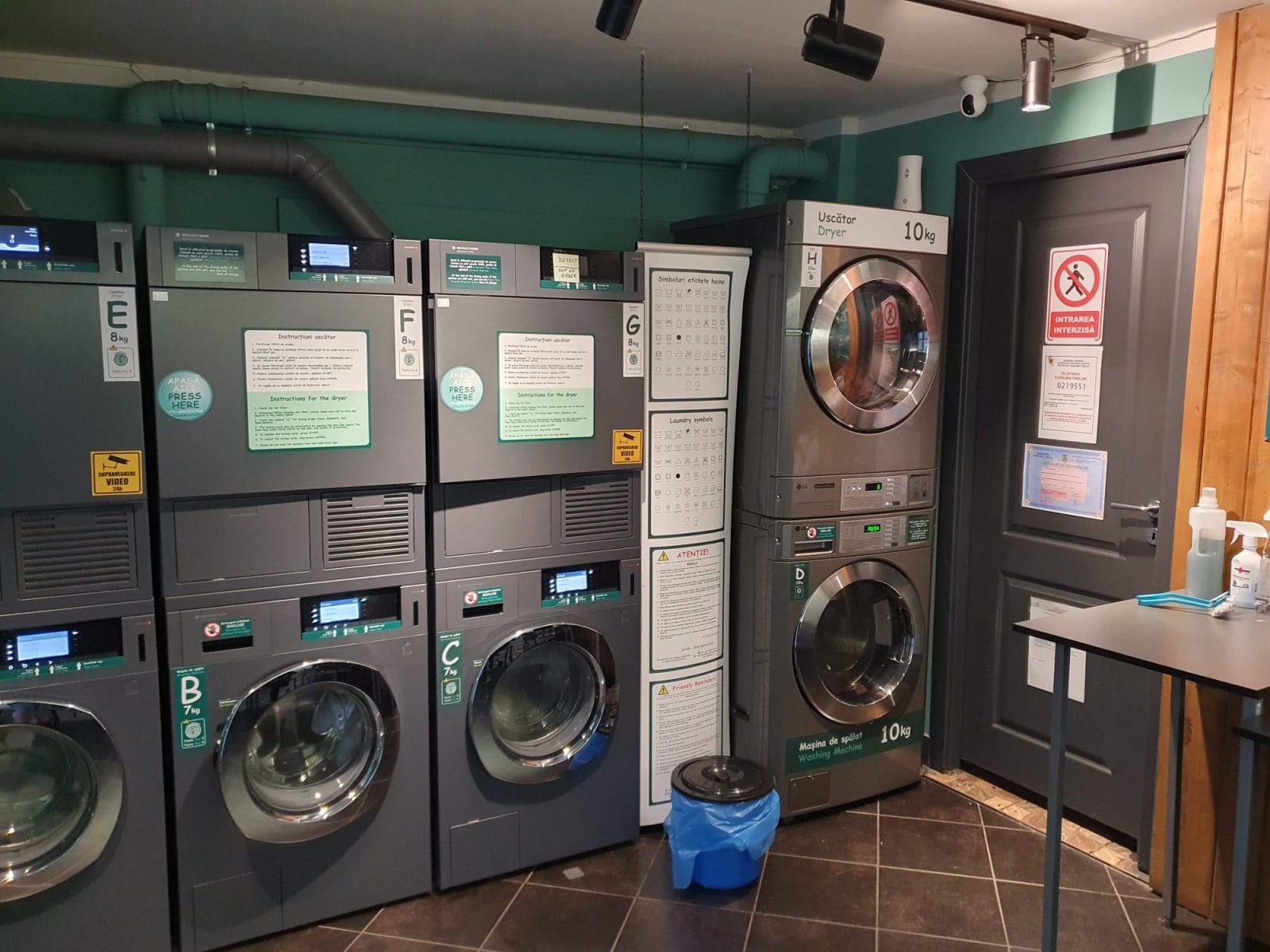 Washeria Laundrette in Cluj-Napoca