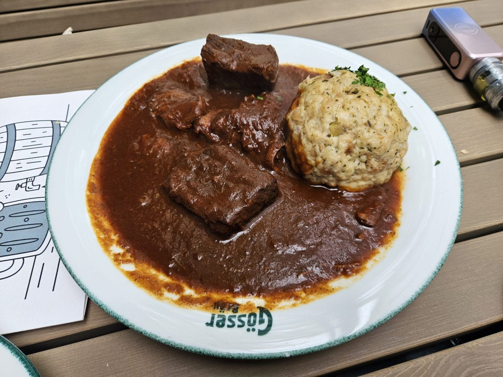 Gösser Bräu Goulash