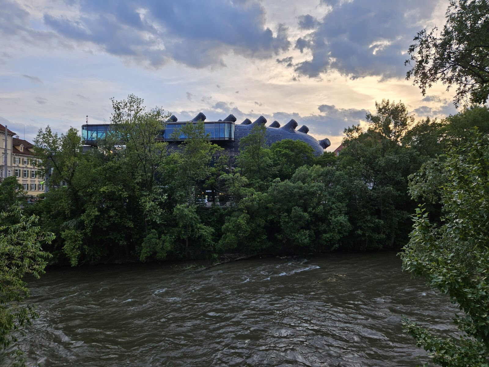 Kunsthaus Graz Sunset