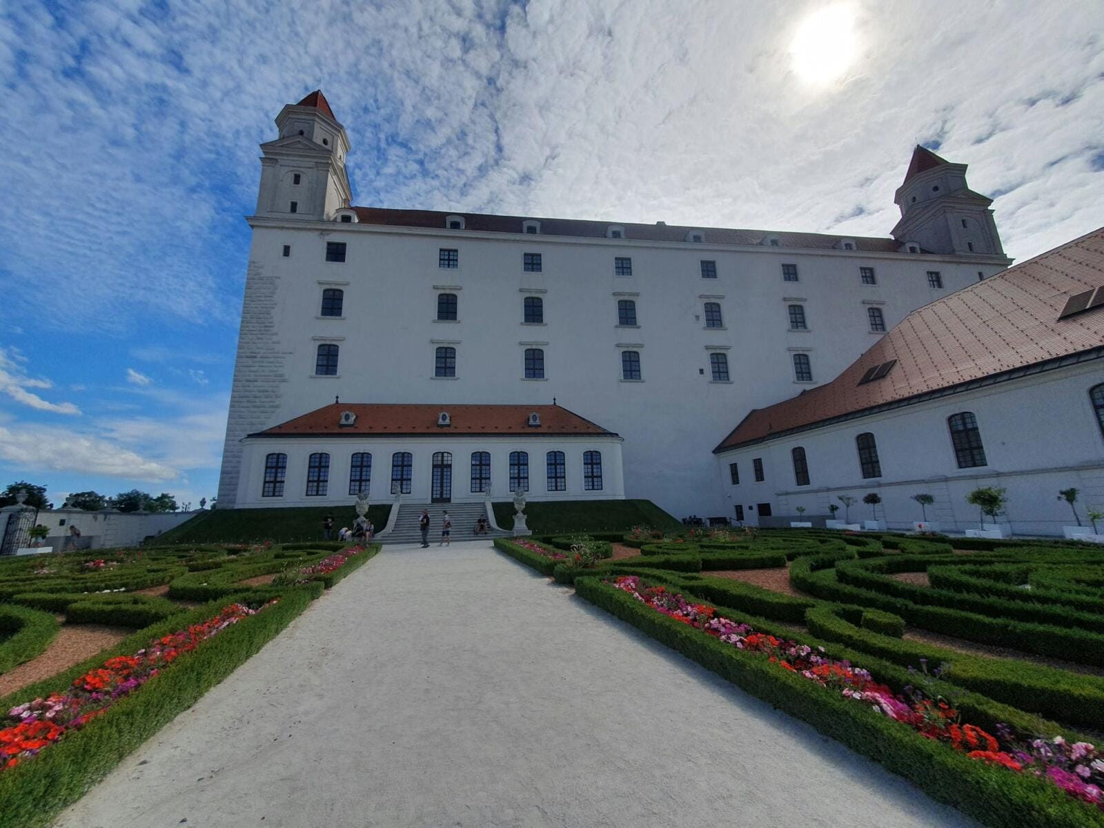 Bratislava Castle From Baroque Garden