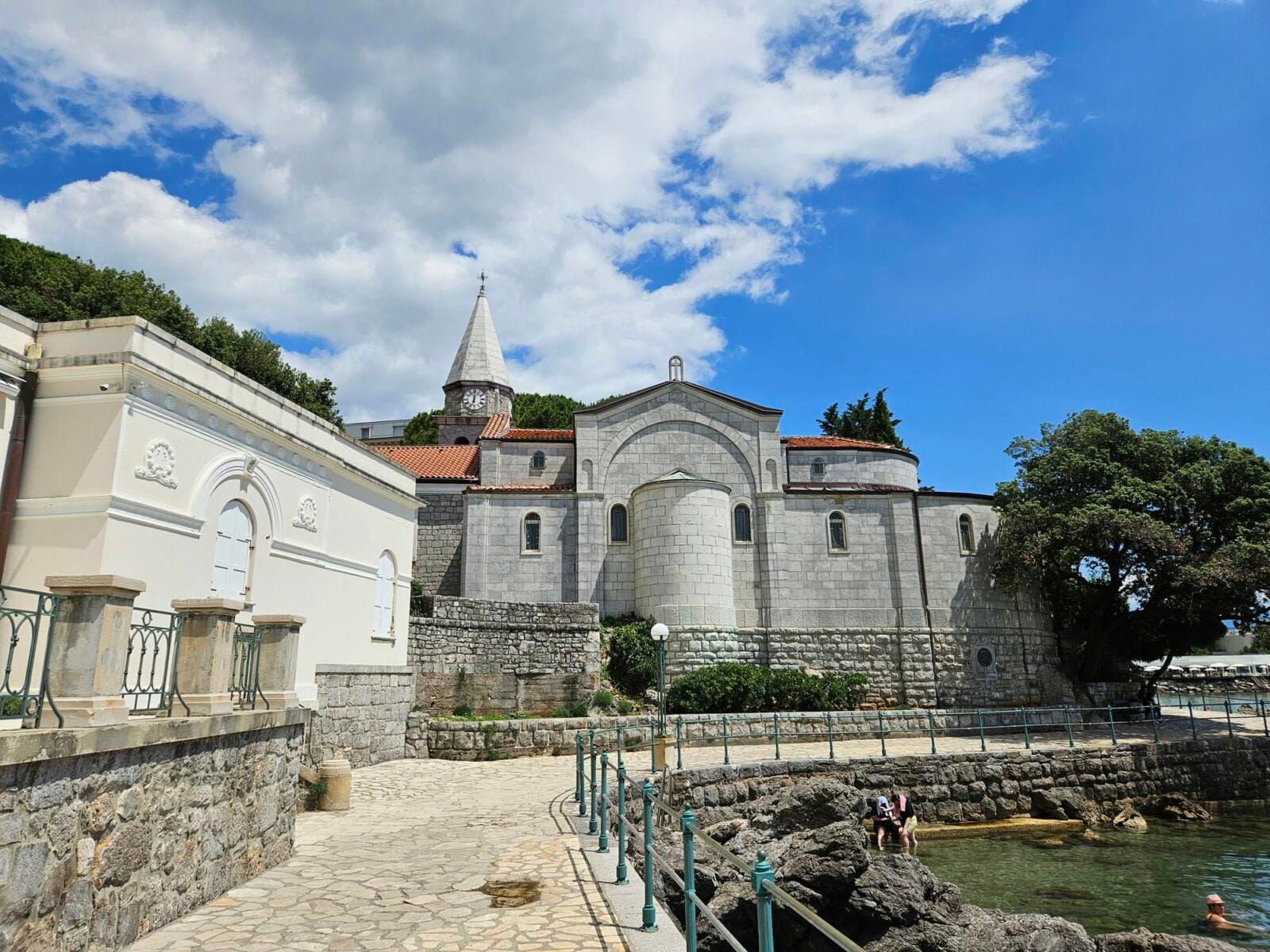 Church of St. Jacob From Coast Path