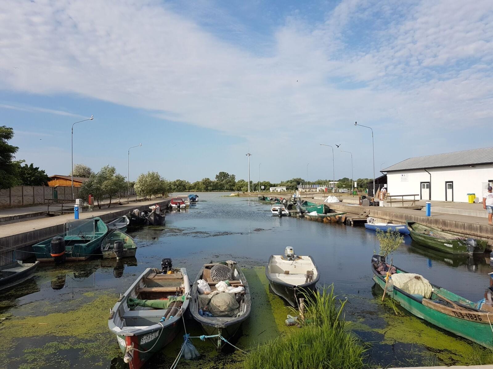 Fishing Boats at Sfantu Gheorghe