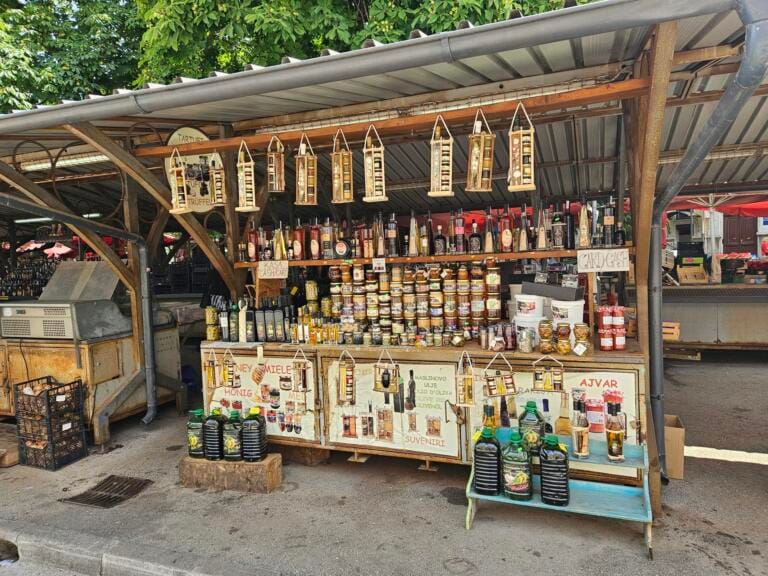 Istrian Food at Pula Markets