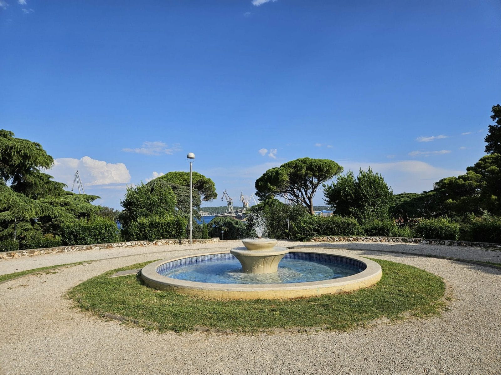 Montezaro Park Fountain