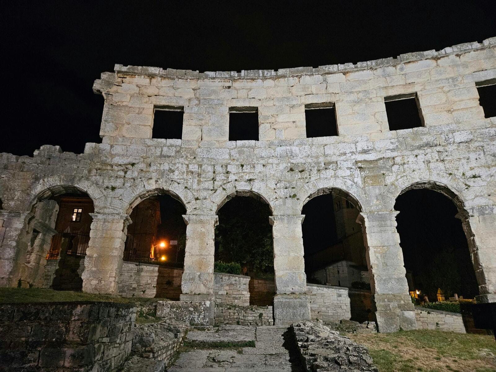 Night At Pula Amphitheatre