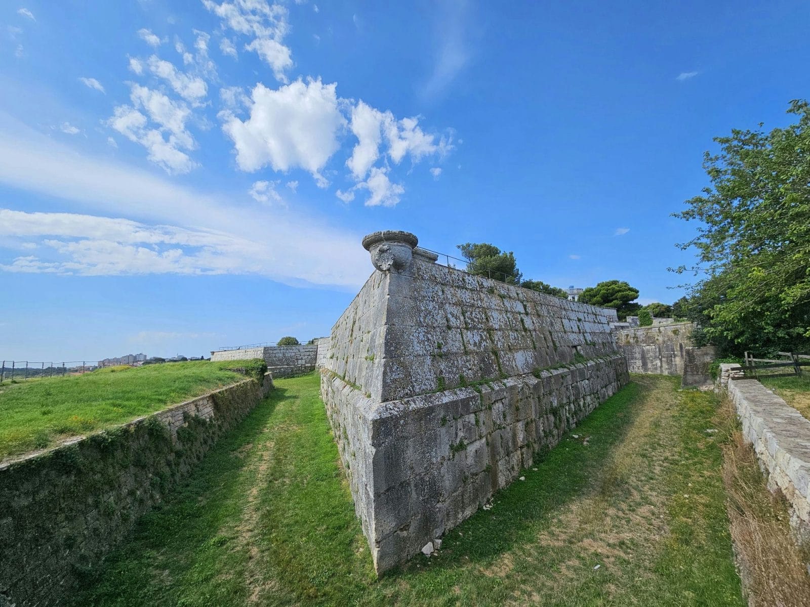 Pula Citadel Walls