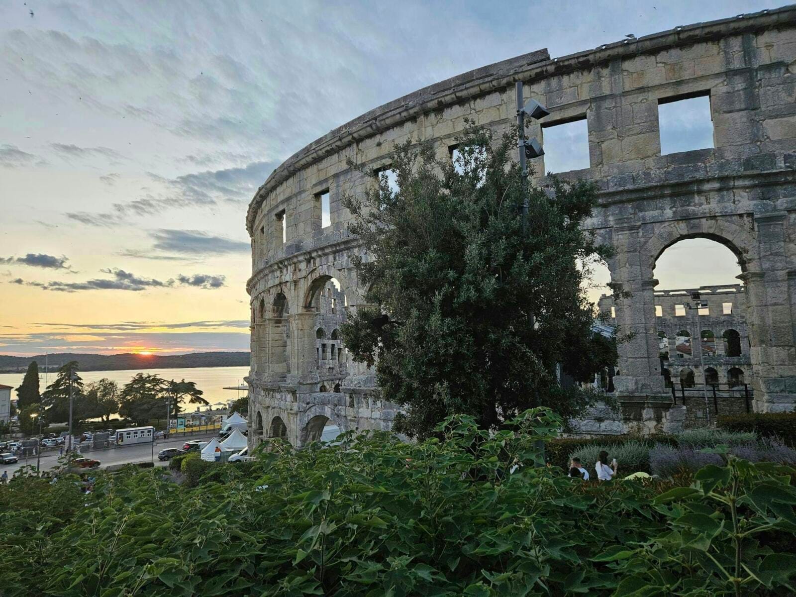 Sunset Pula Croatia