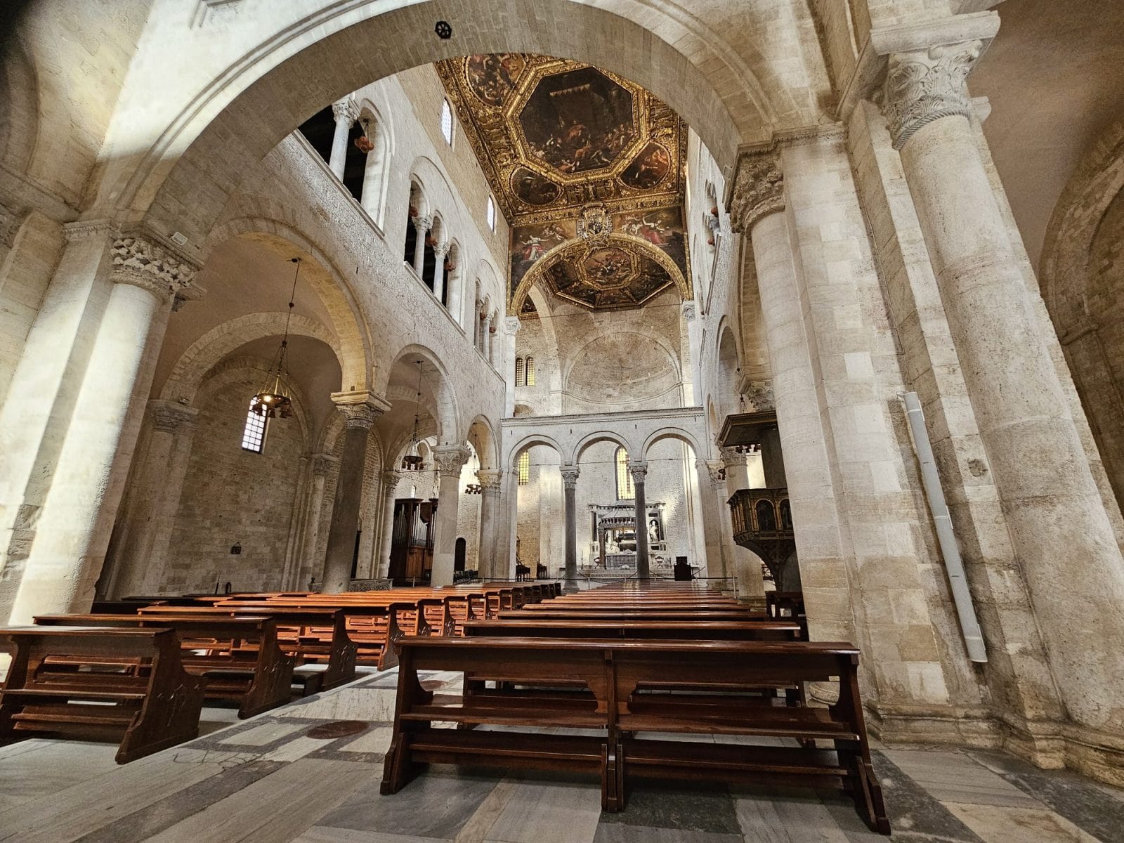 Basilica of Saint Nicholas Inside From back