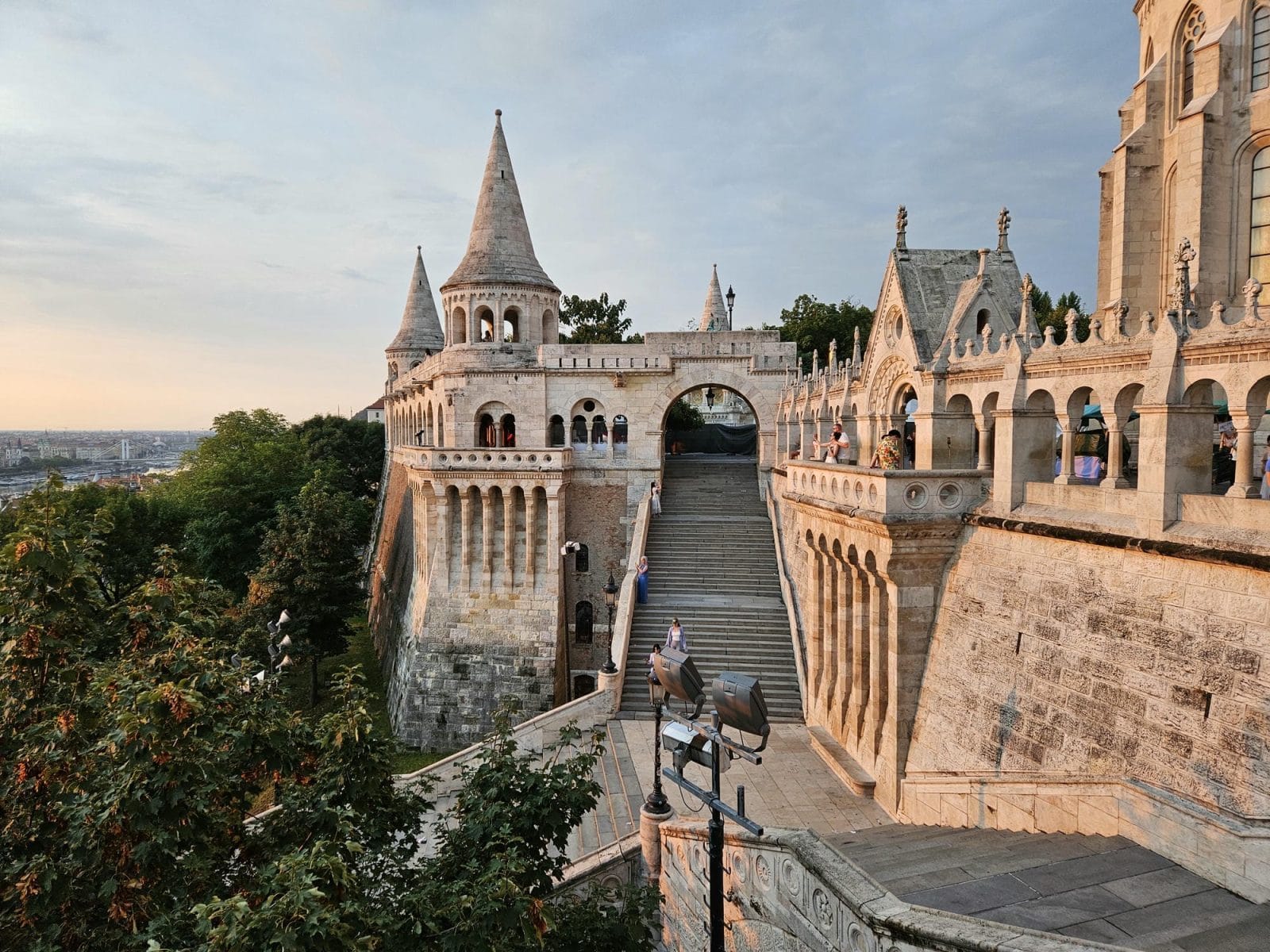 Early Morning at Fisherman's Bastion