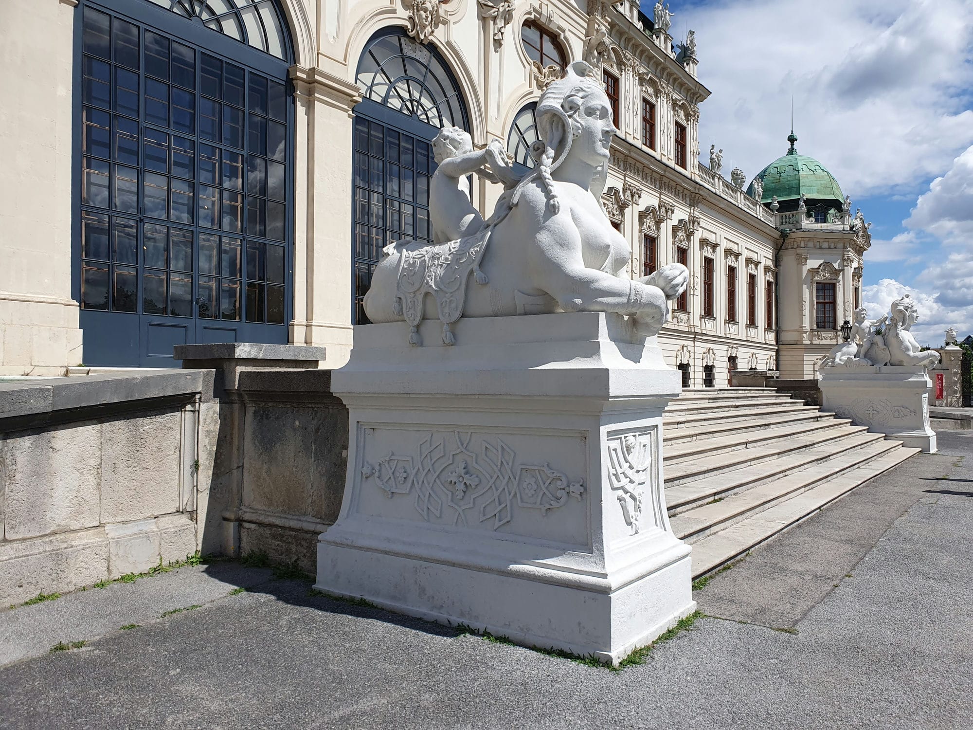 Entrance Statues