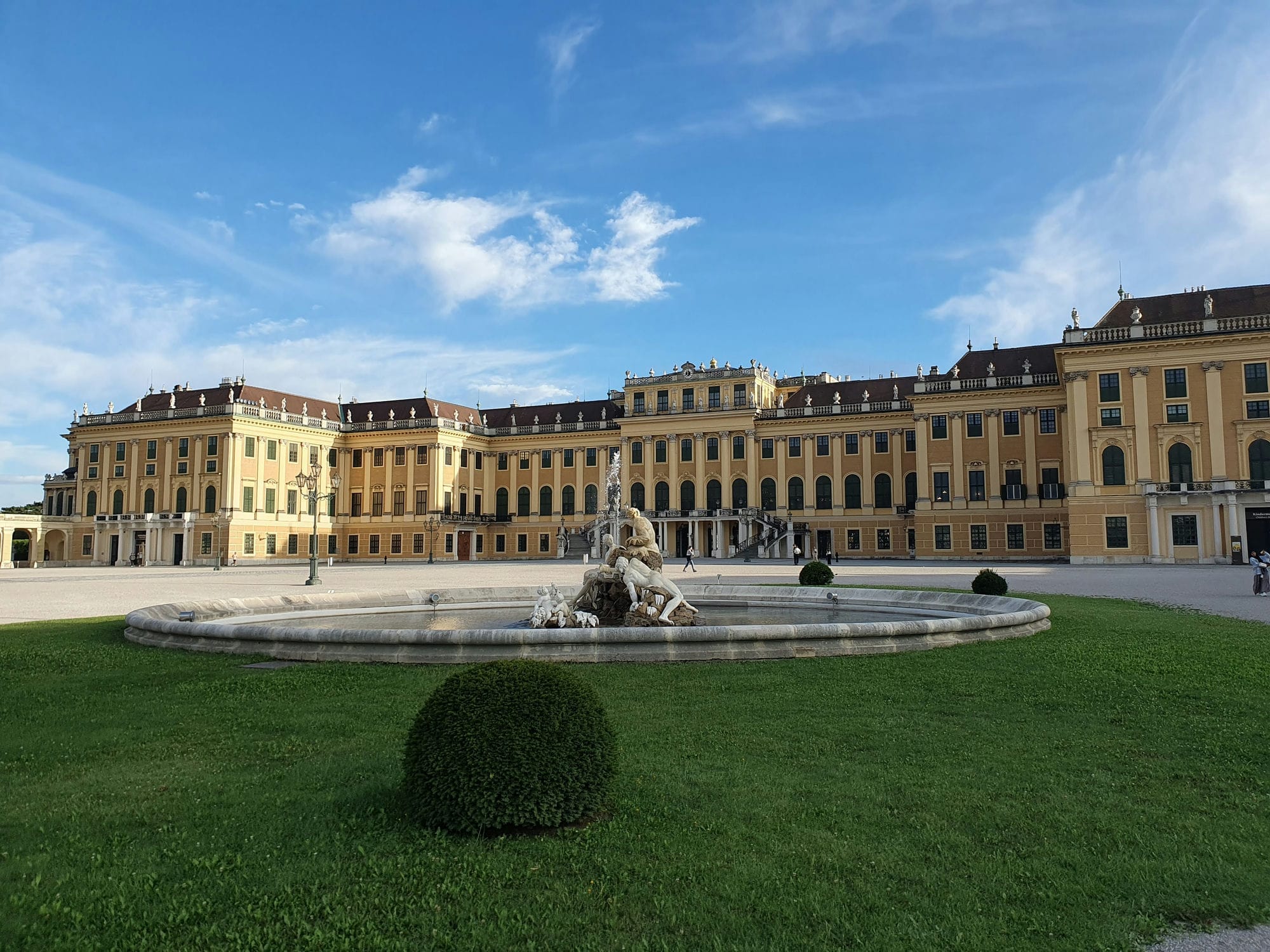 Parade Court Fountains Vienna