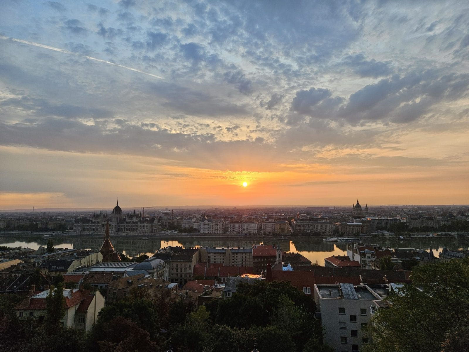 River Danube Sunrise