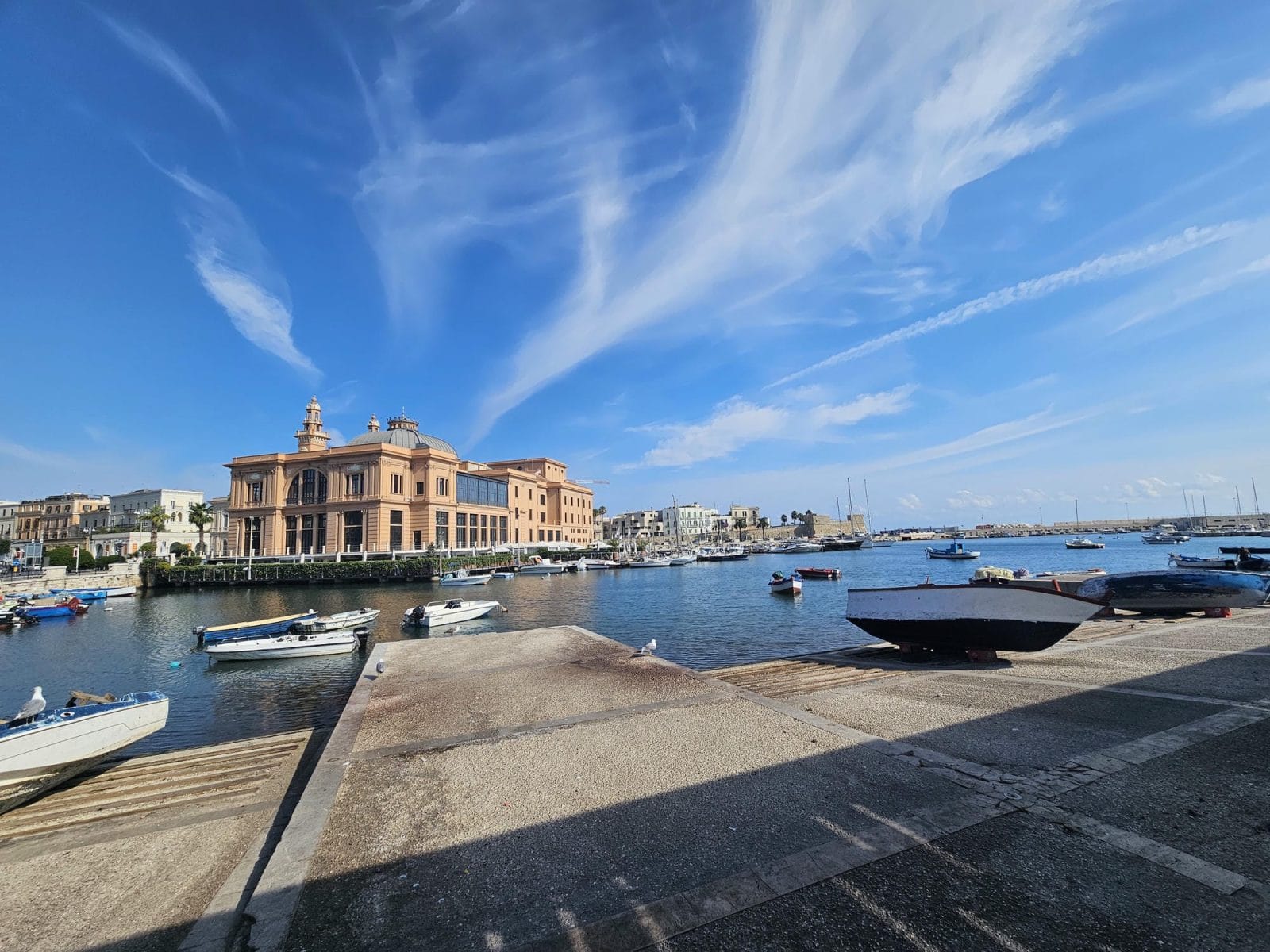 Teatro Margherita From Fishing Port
