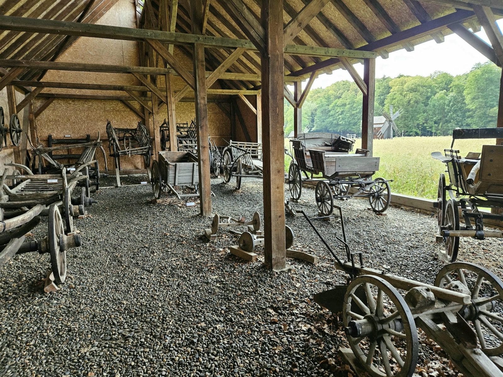 Carts at Astra Museum