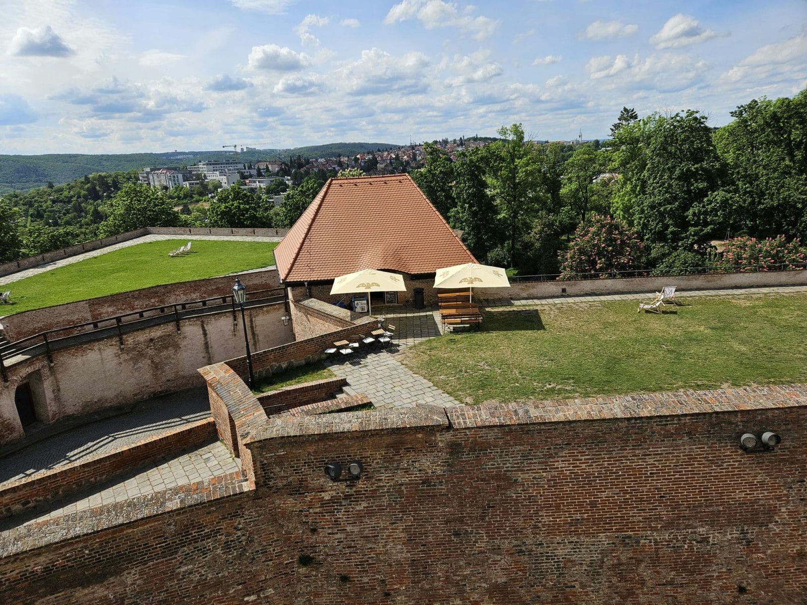Castle Balcony View