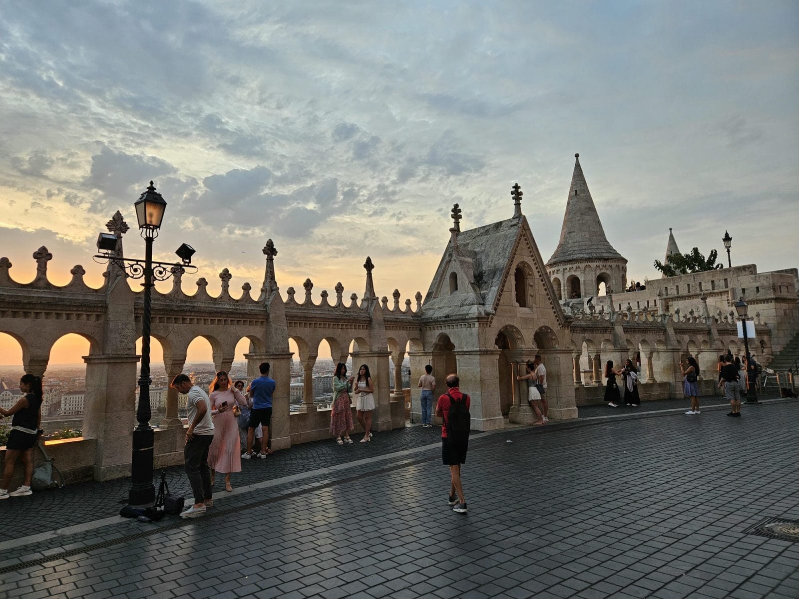 Early Morning Tourists