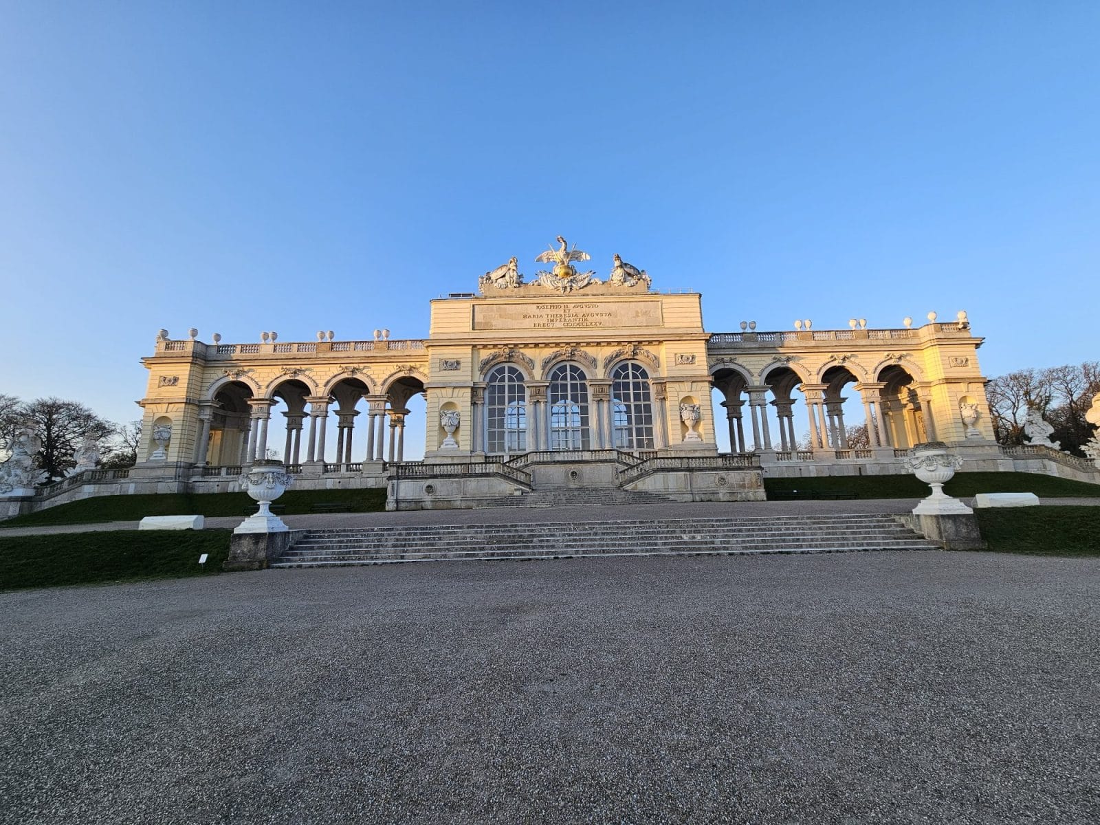 Gloriette Schönbrunn Before Sunrise