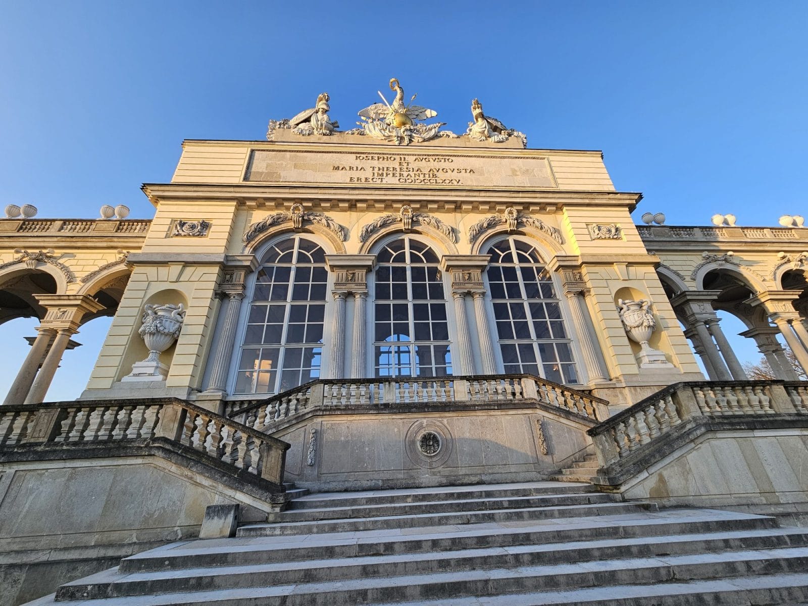 Gloriette Schönbrunn Details