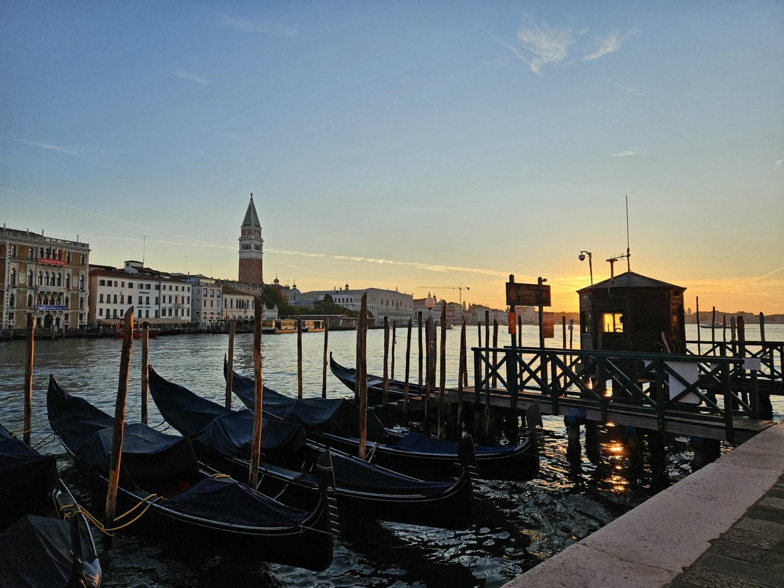 Gondolas Sunrise
