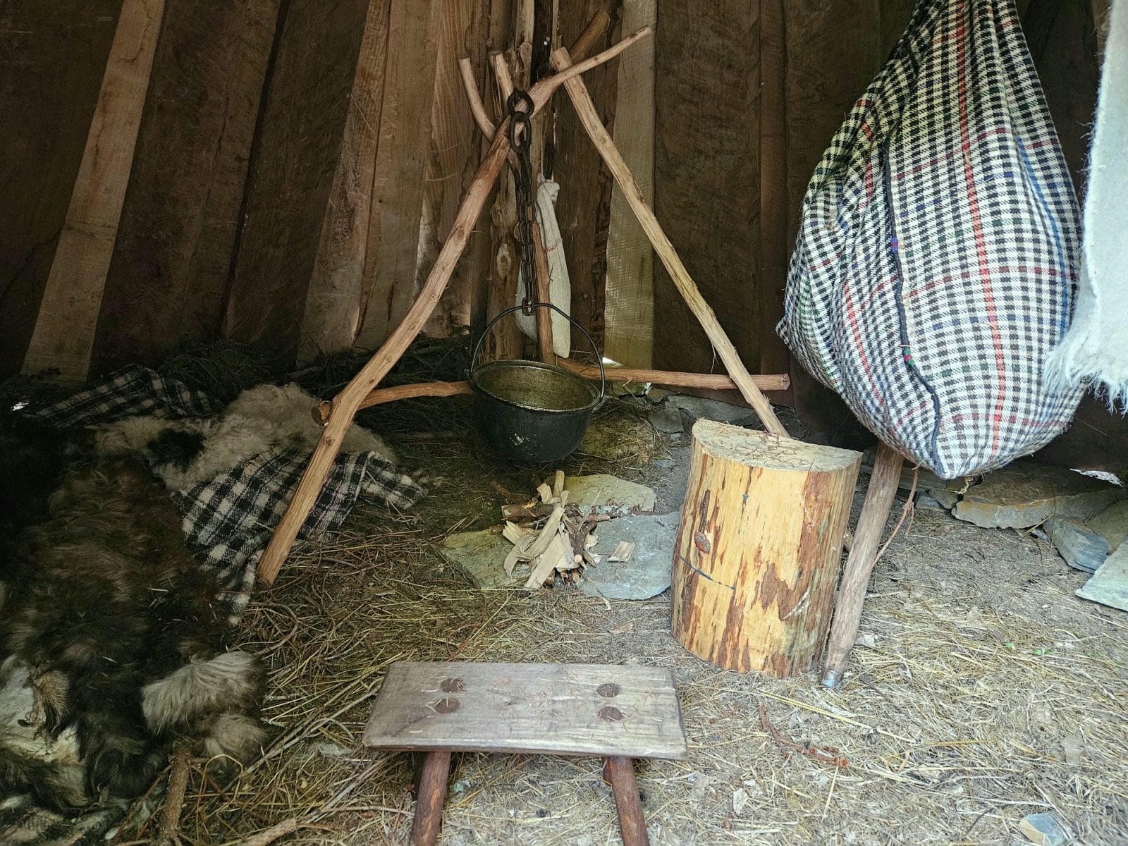 Inside Shepherds Huts