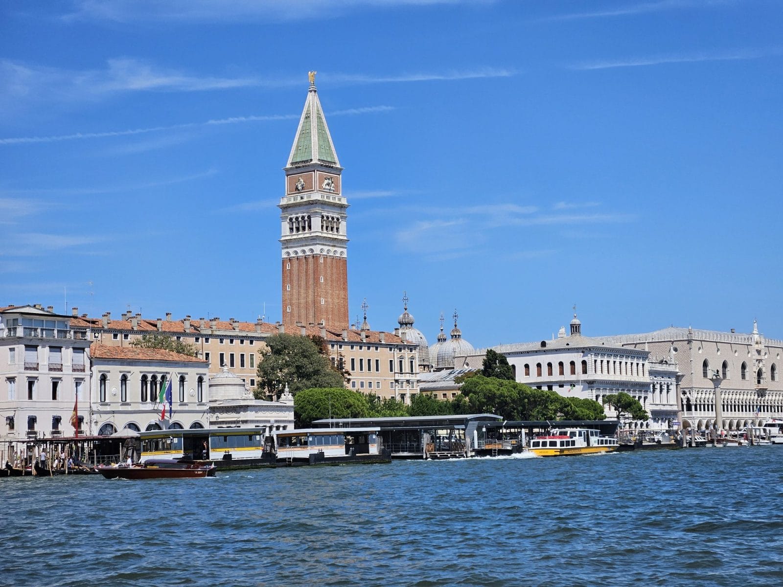 St Marks Tower from Grand canal