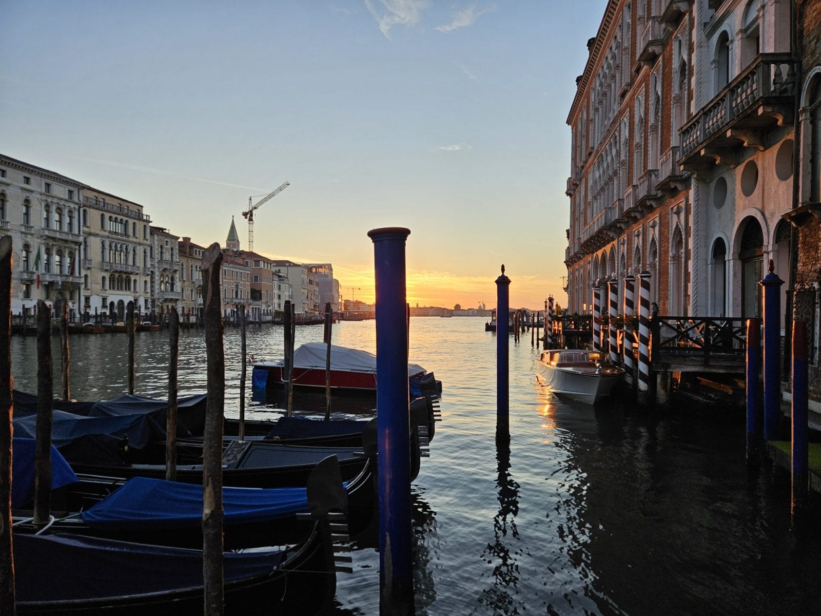 The Grand Canal at sunrise