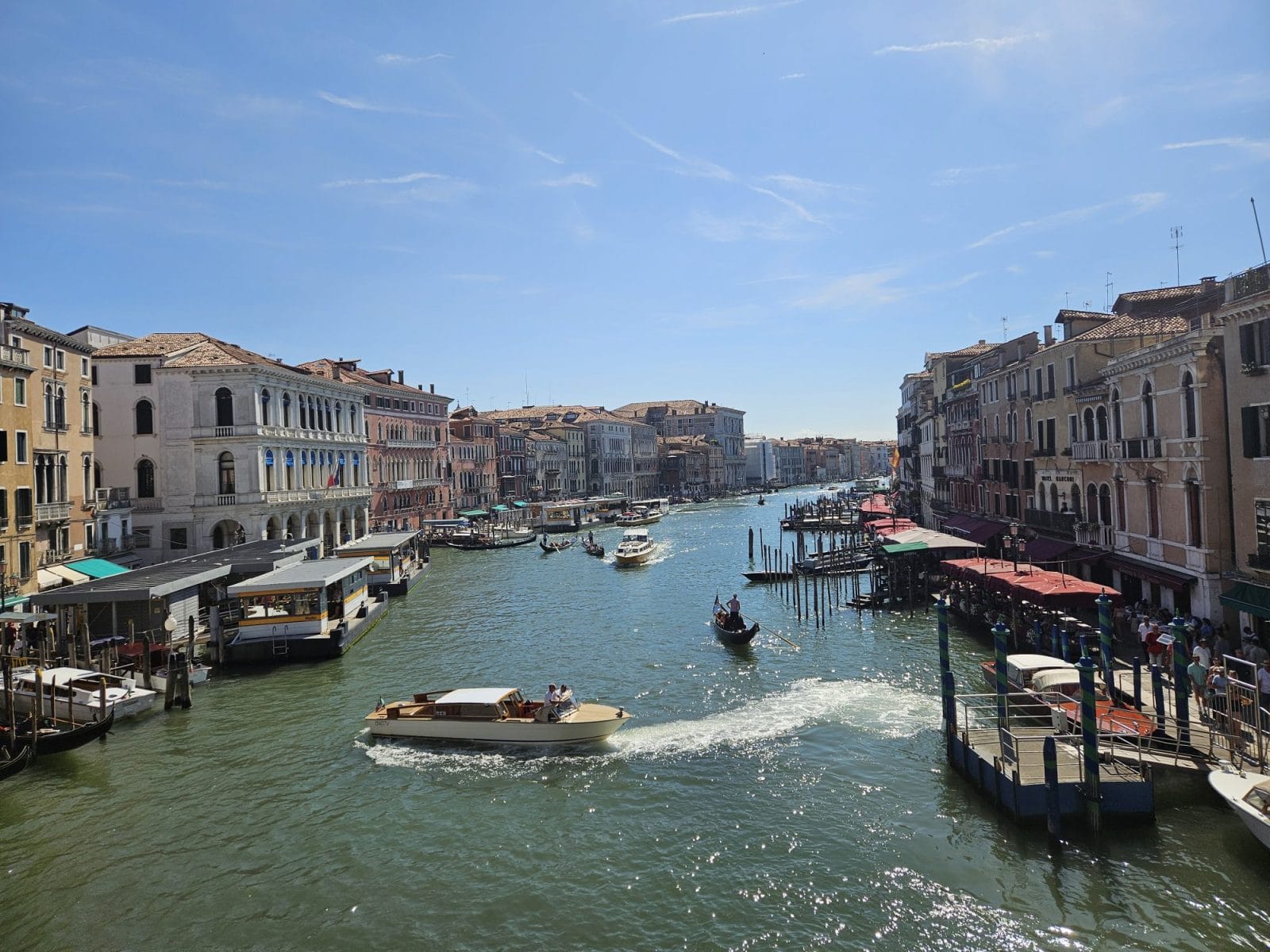 Venice from Rialto Bridge