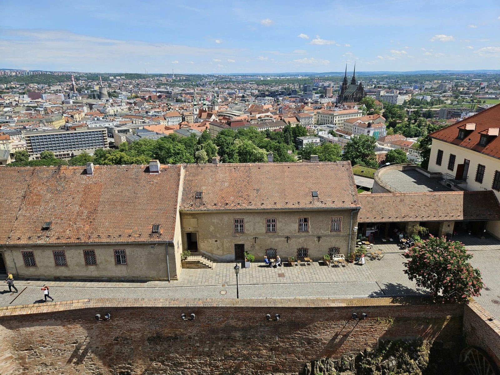 From castle tower