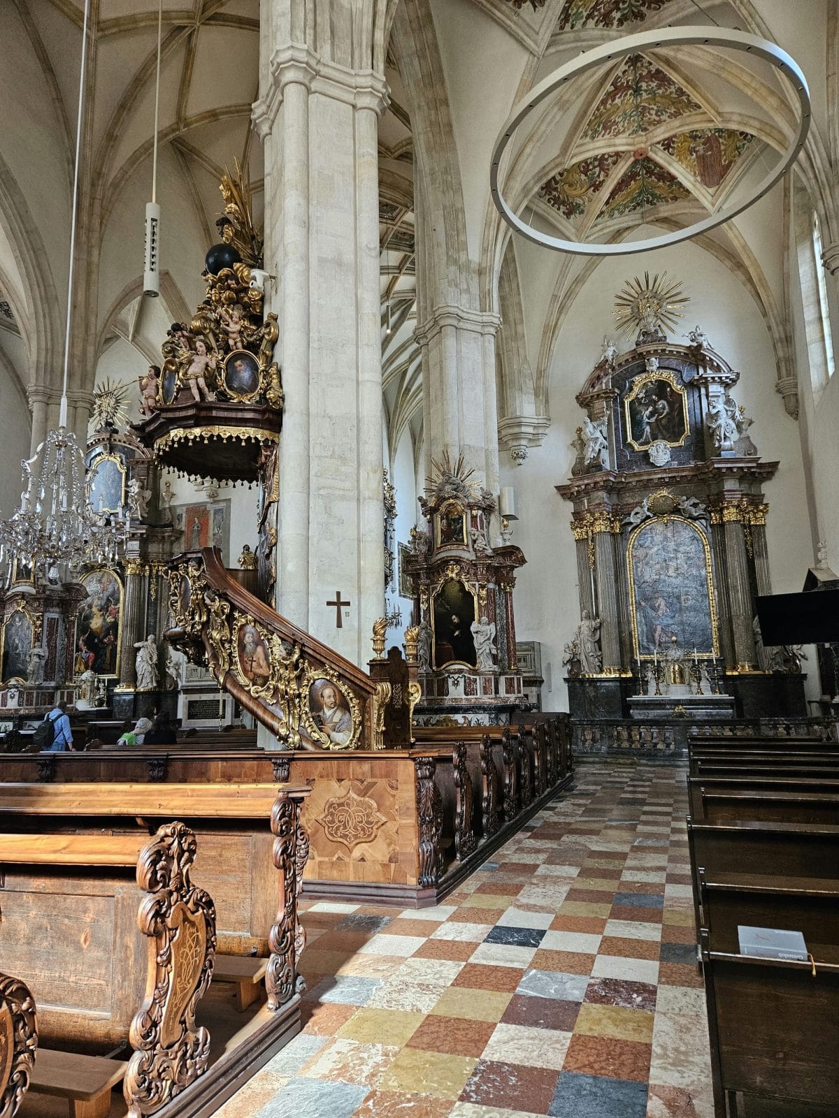Inside