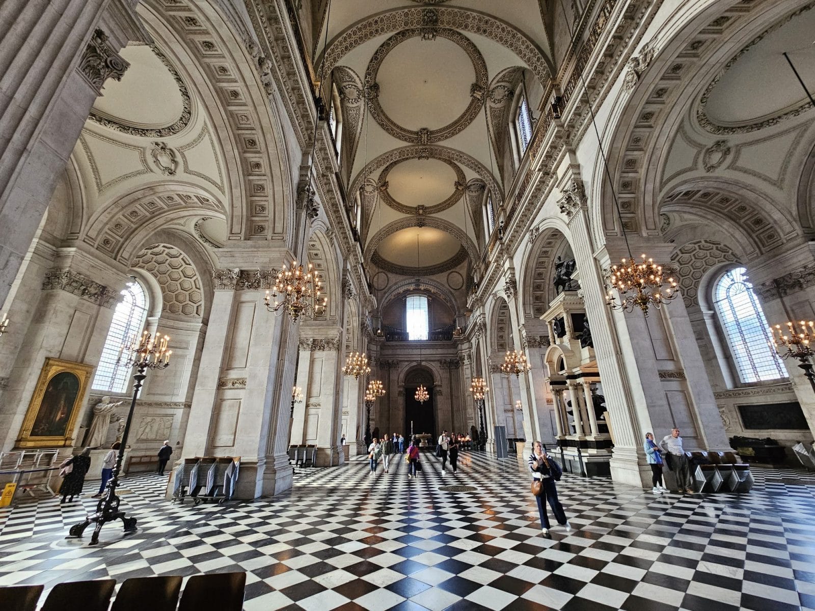 Inside St Pauls Cathedral