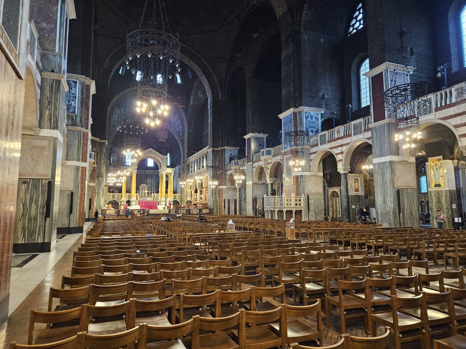 Inside Westminster Cathedral