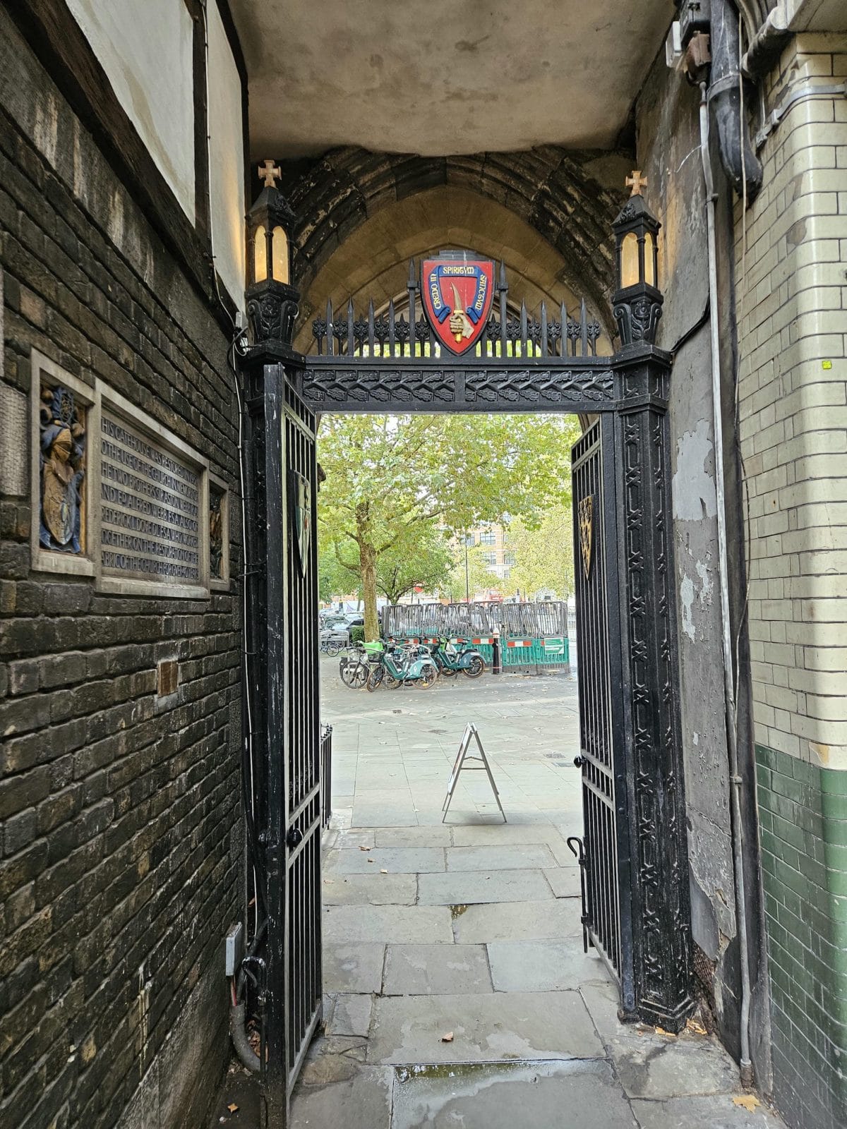 St Bartholomew's Gatehouse Inside