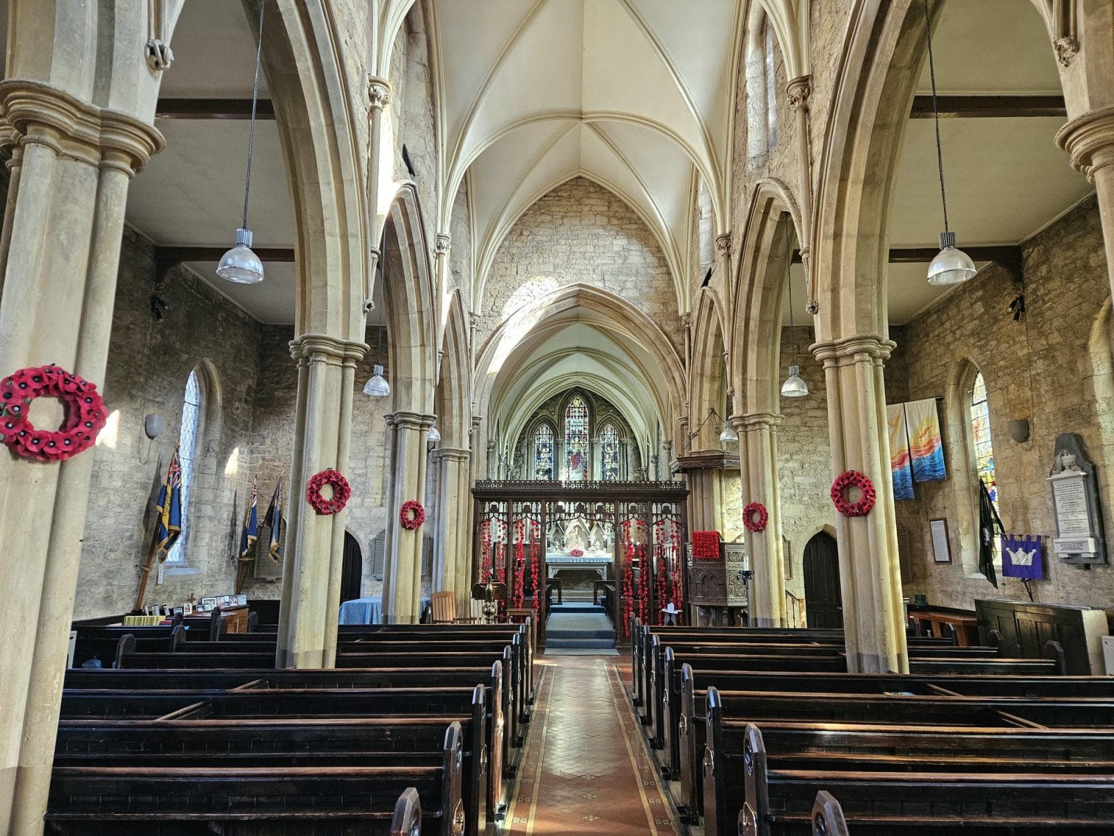 St Michael & All Angels Church Inside