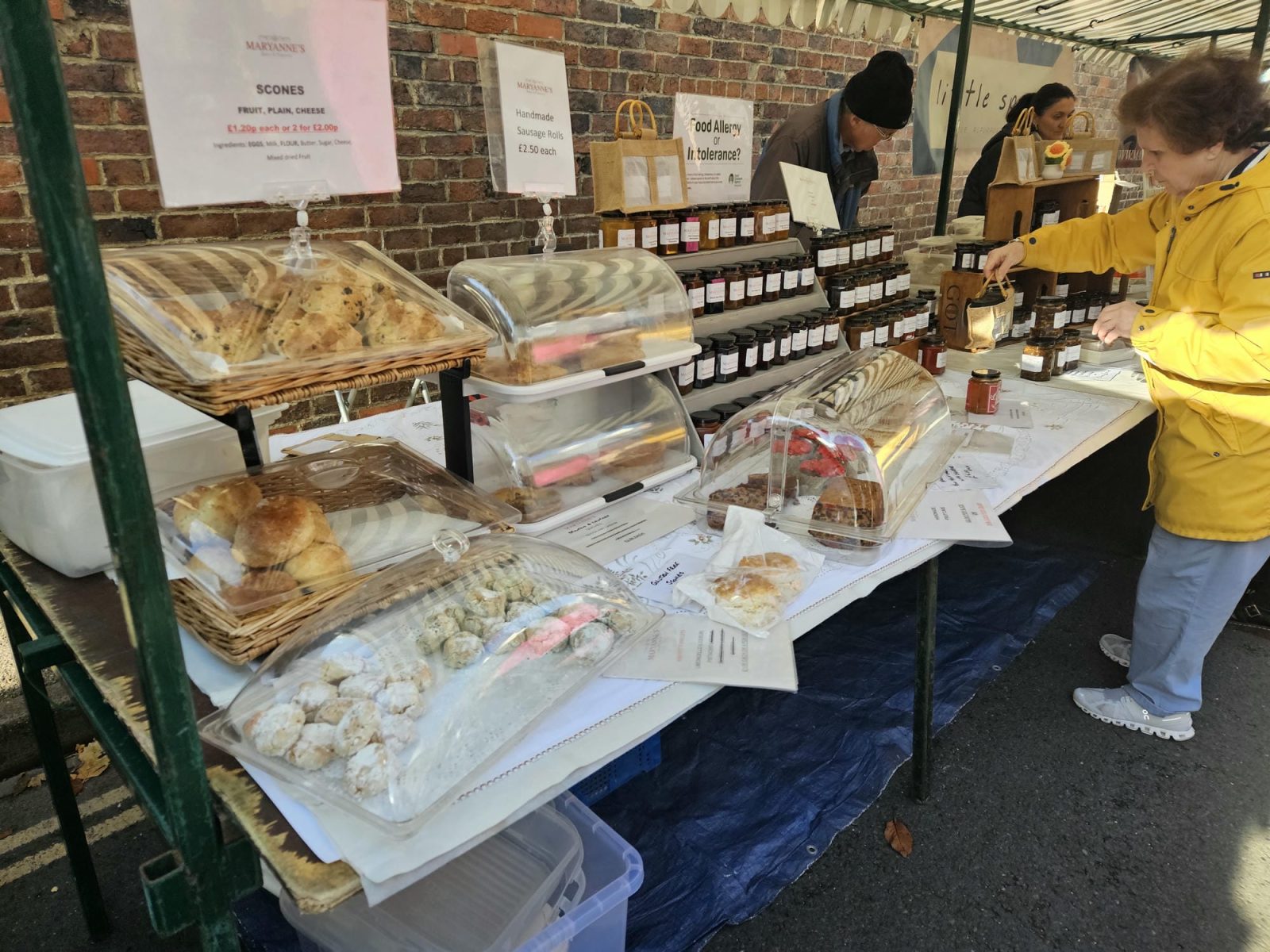 The Suffolks Sunday Market Cakes
