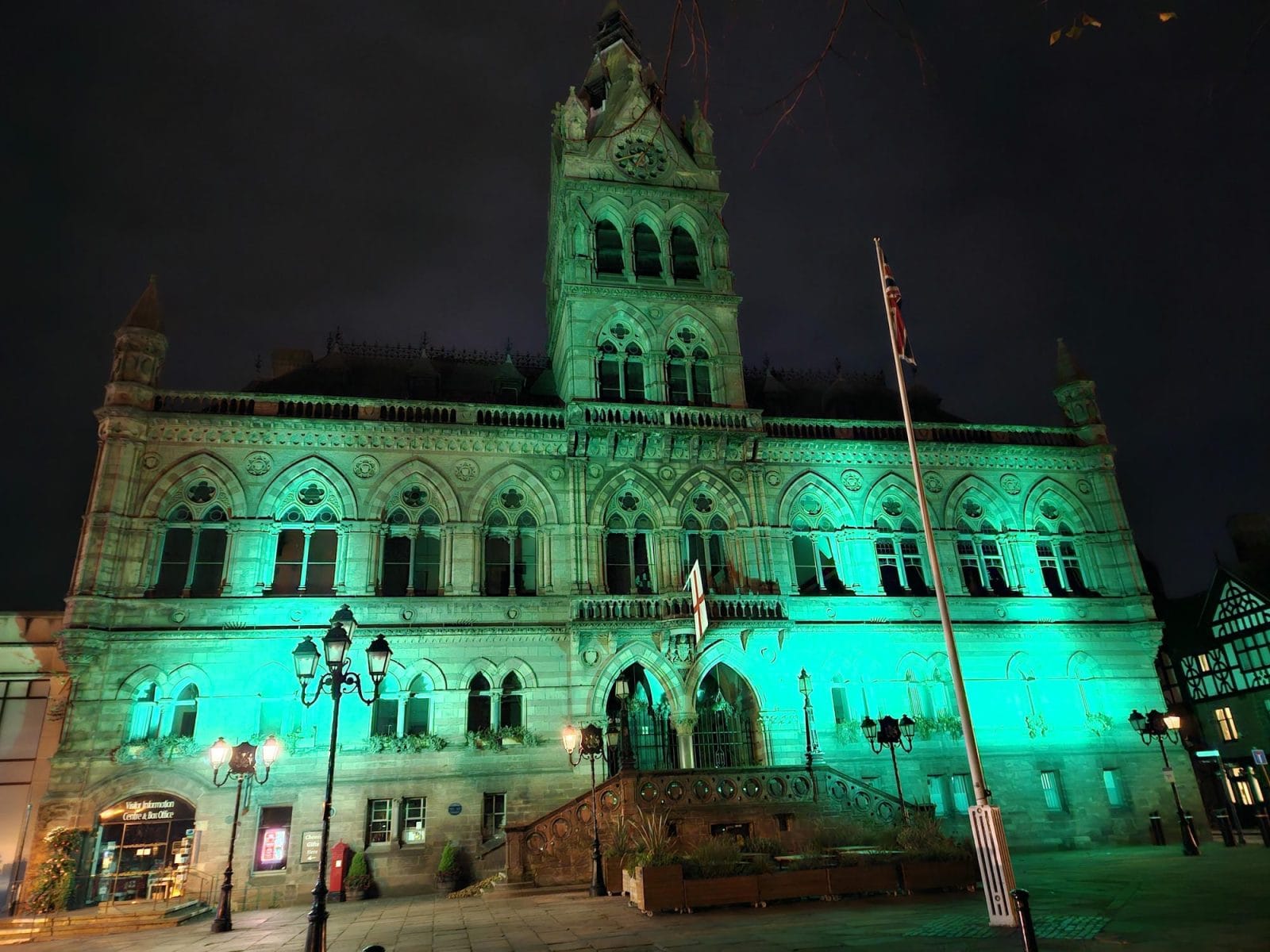 Chester Town Hall Night