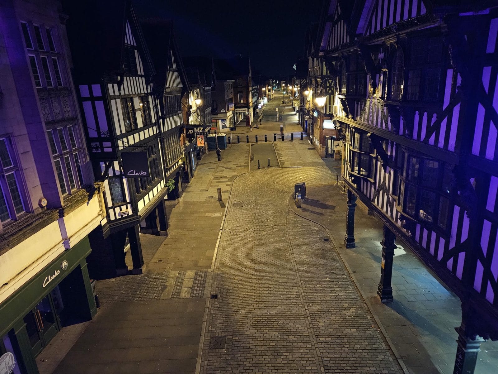Eastgate Clock Views Night
