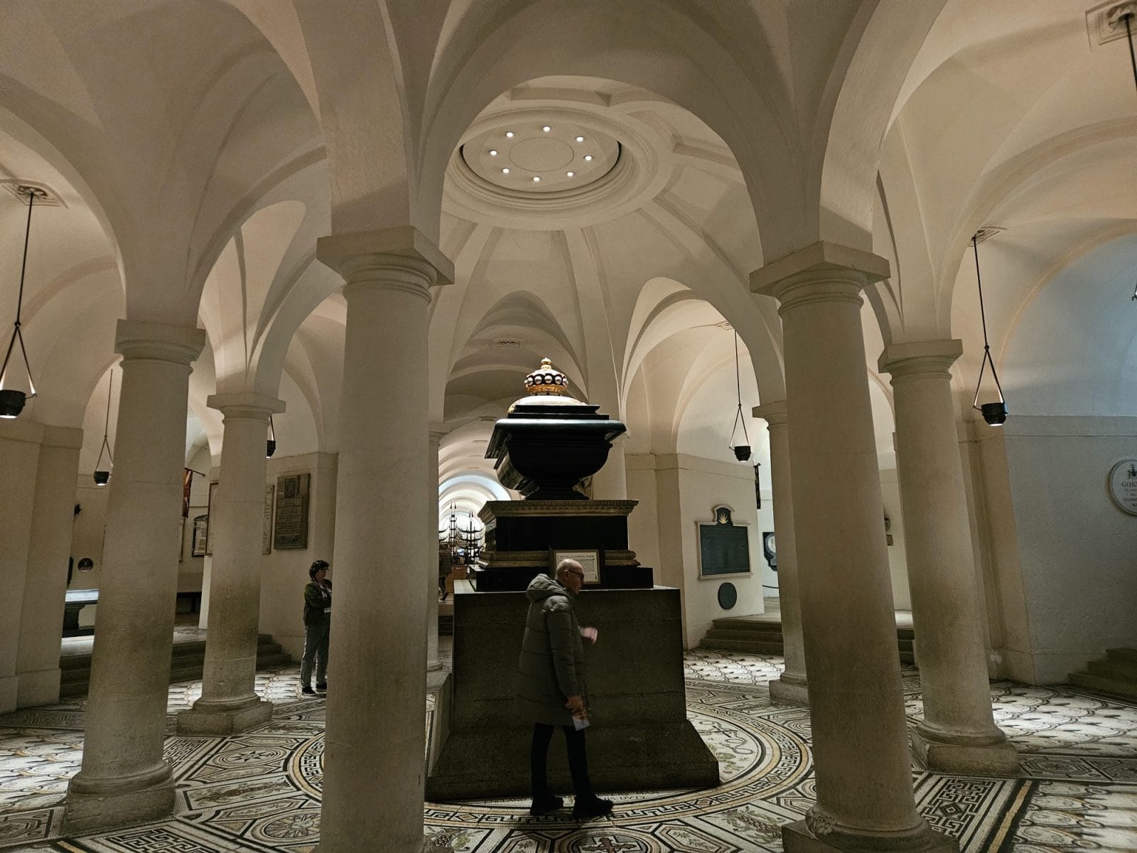 Nelson in the Crypt