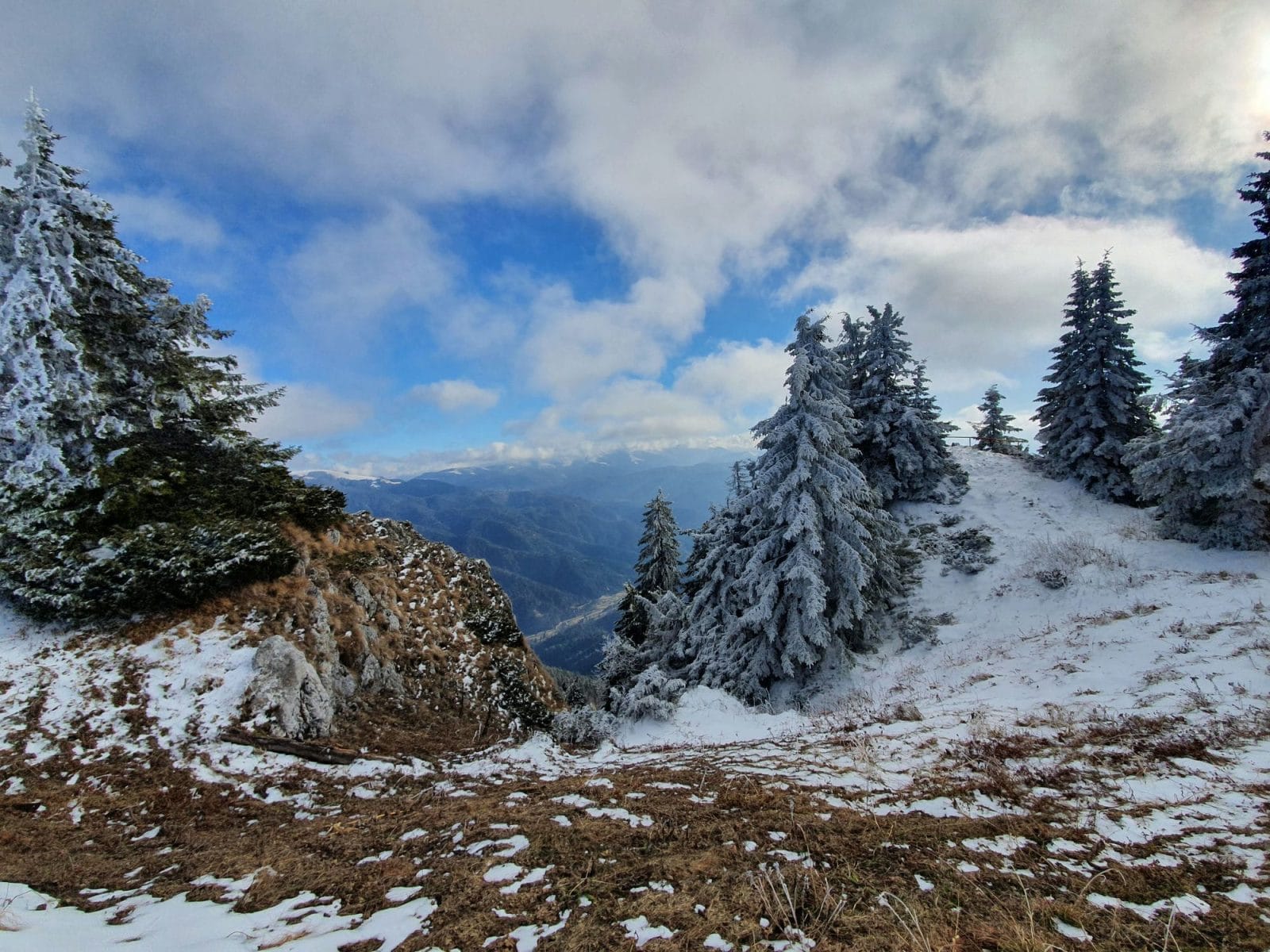 Trail into the mountains